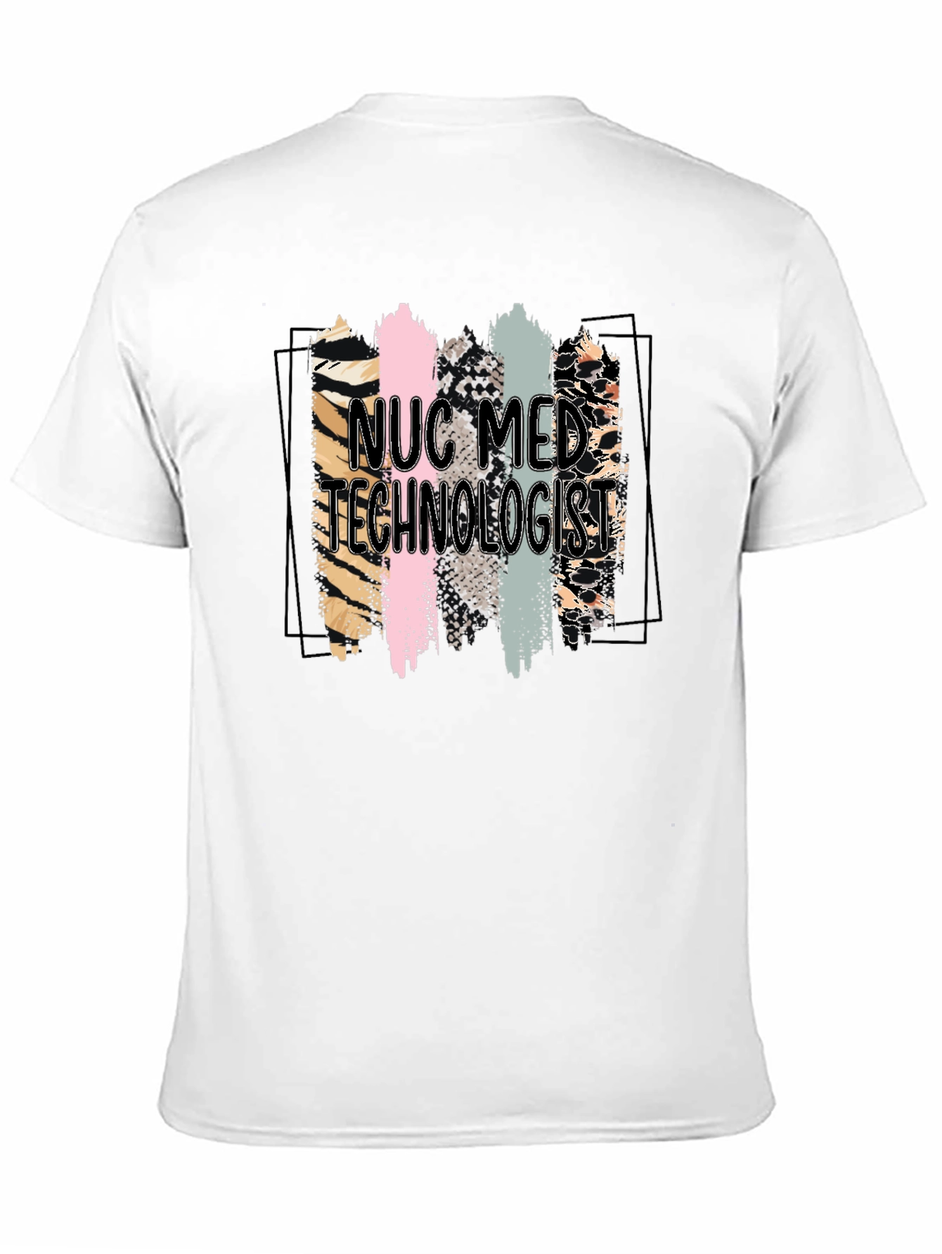 NUC Med Technologist T-Shirt - Black Cotton Tee