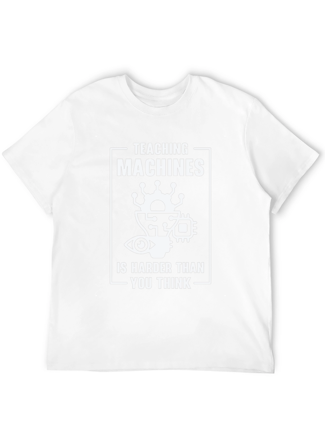 Teaching Machines Funny Black T-Shirt