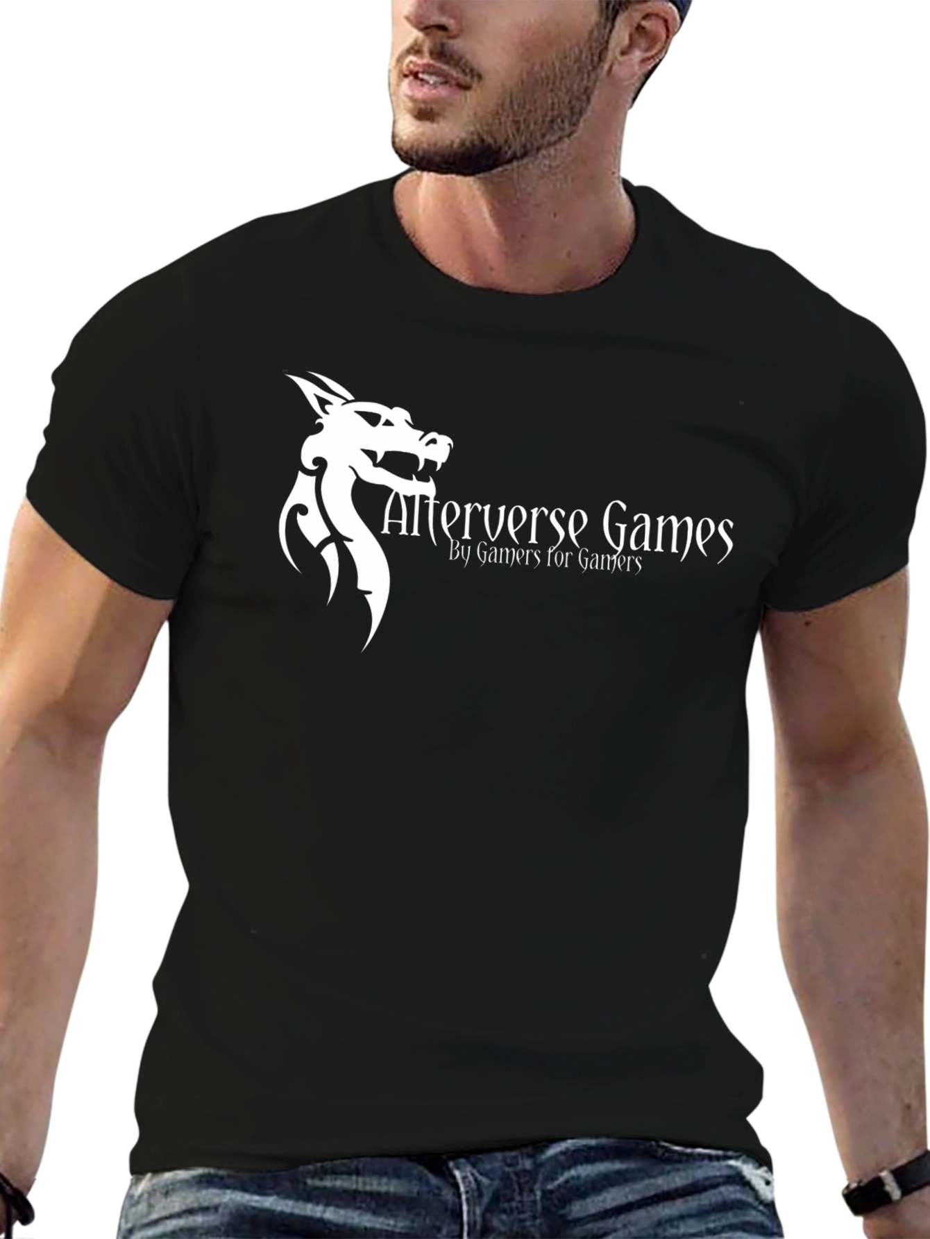 Alterverse Games Black T-Shirt - Gamer Apparel