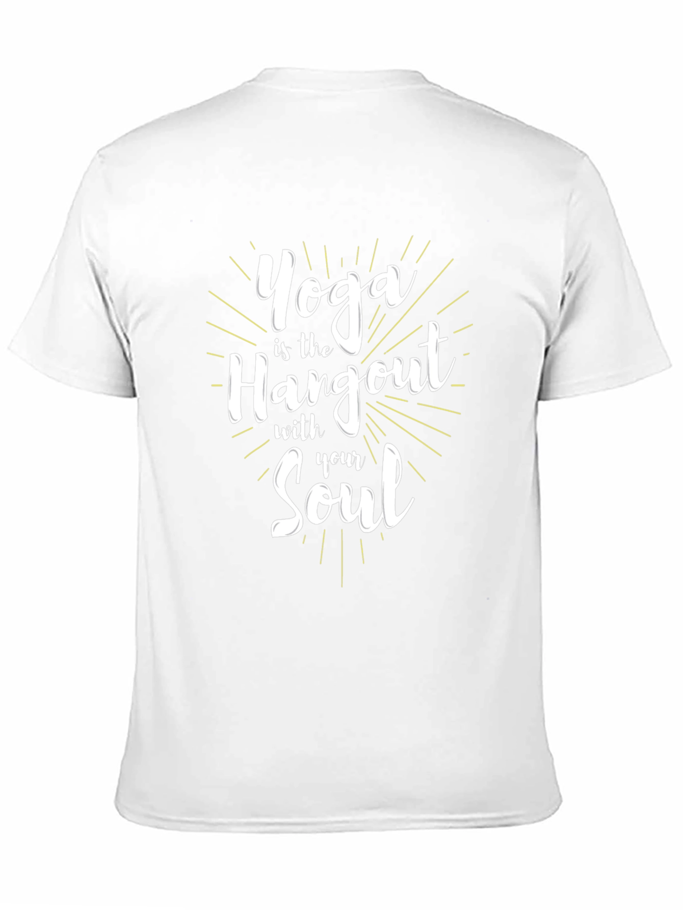 Yoga is the Hangout with Your Soul Graphic Tee