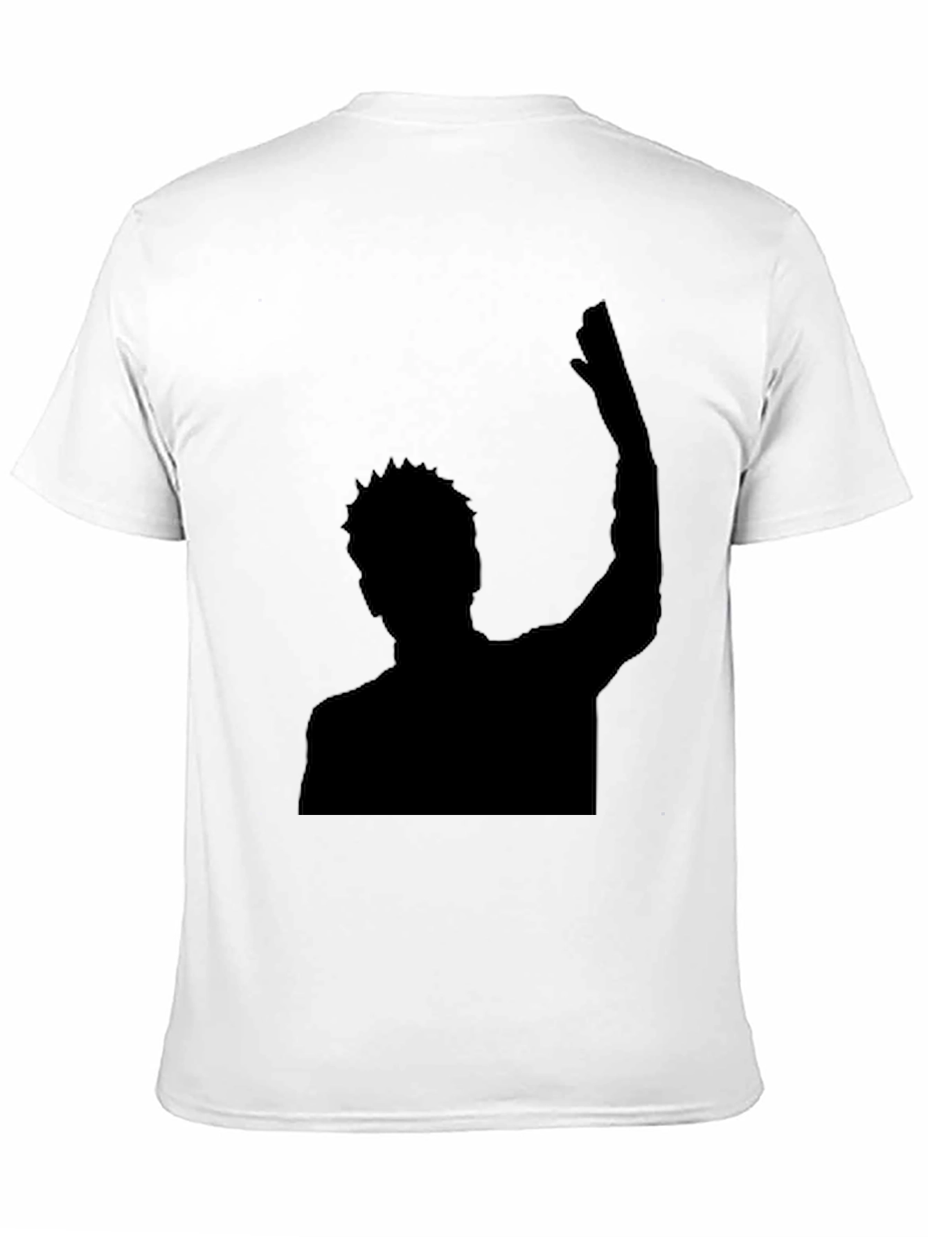 Silhouette Graphic Black T-Shirt - Menswear