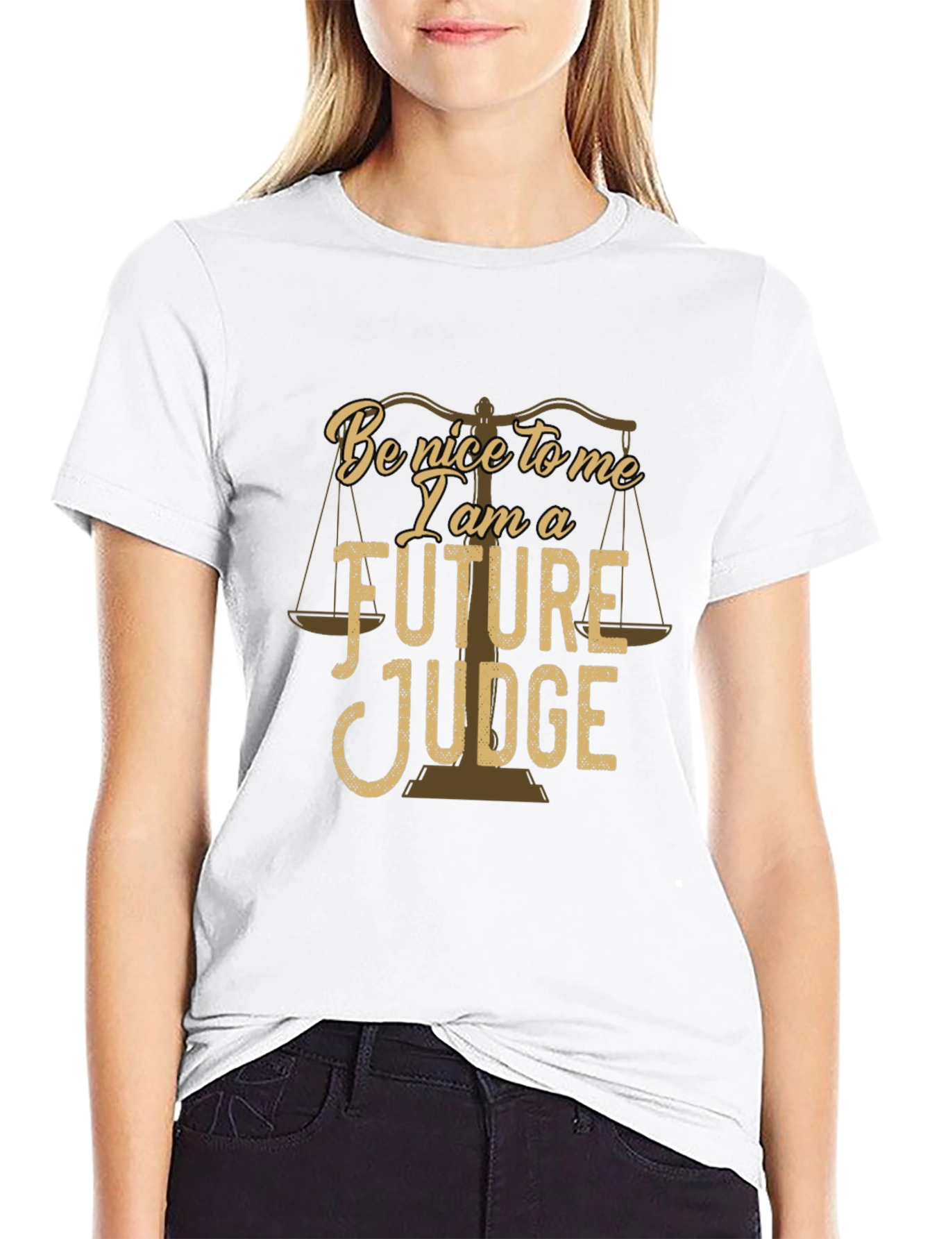 Future Judge T-Shirt - Law Student Graduation Gift