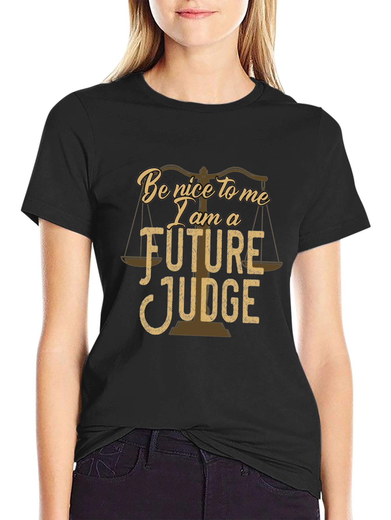 Future Judge T-Shirt - Law Student Graduation Gift