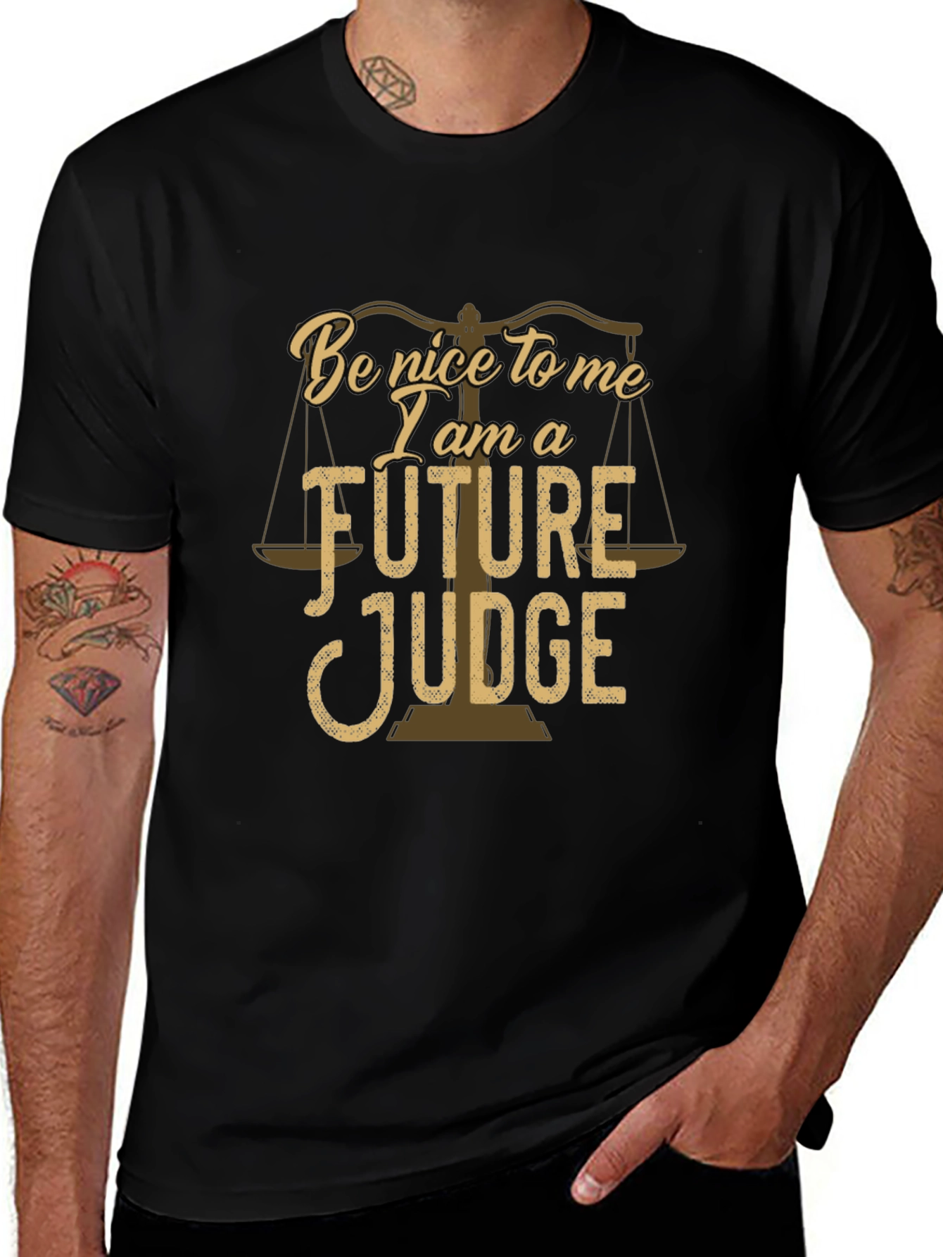 Future Judge T-Shirt - Law Student Graduation Gift