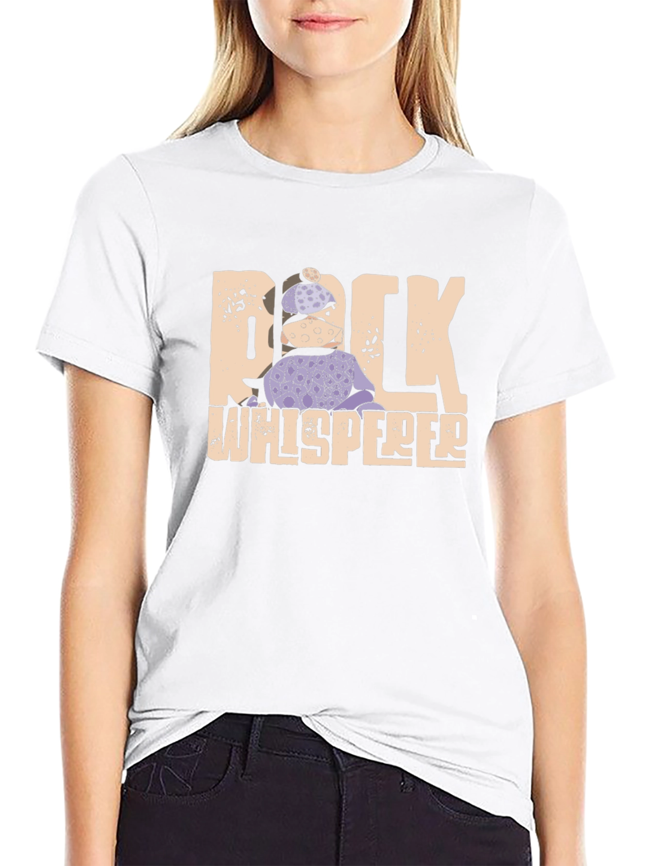 Rock Whisperer Graphic Tee - Unique Design