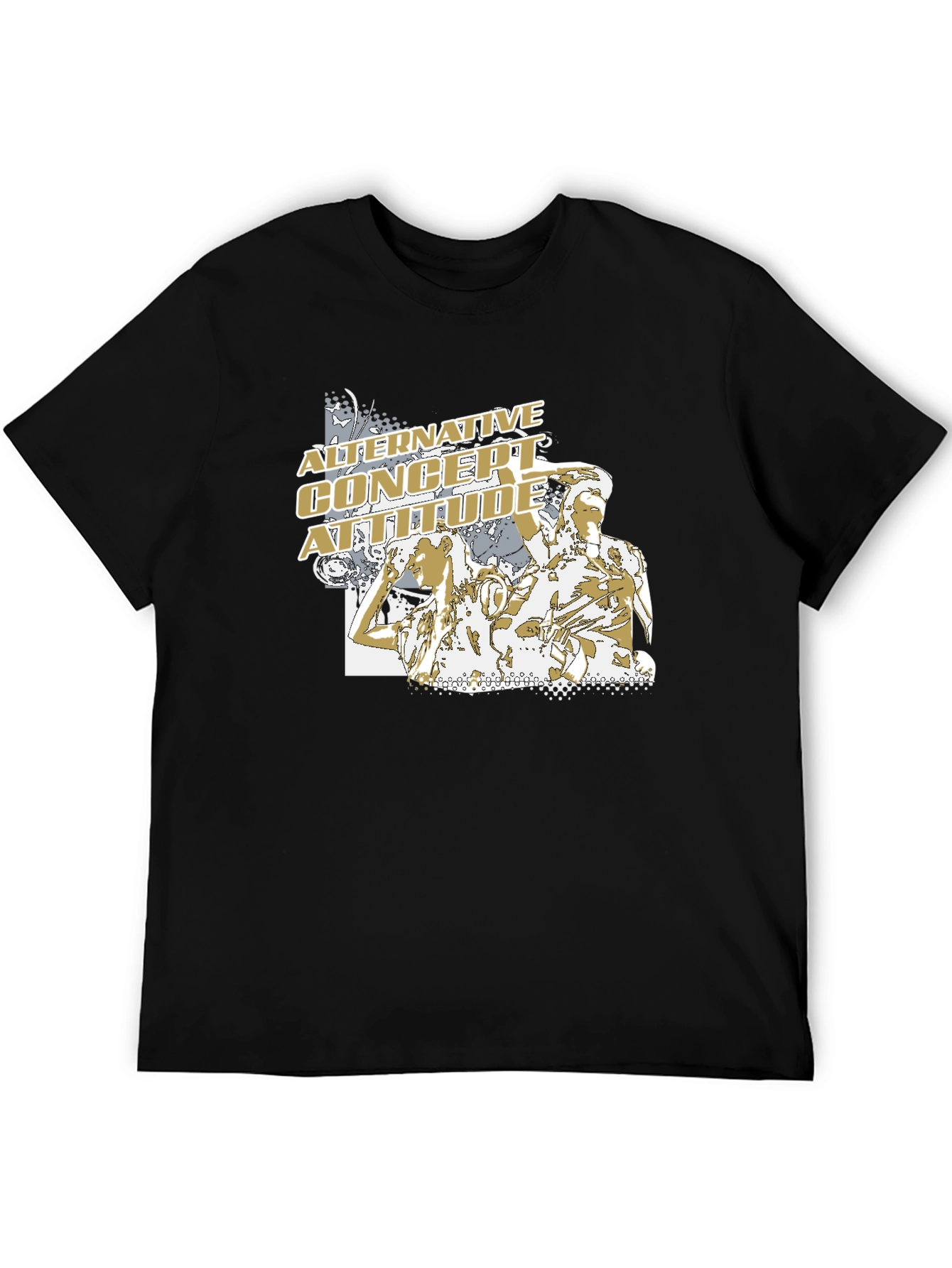 Alternative Concert Attitude Graphic T-Shirt
