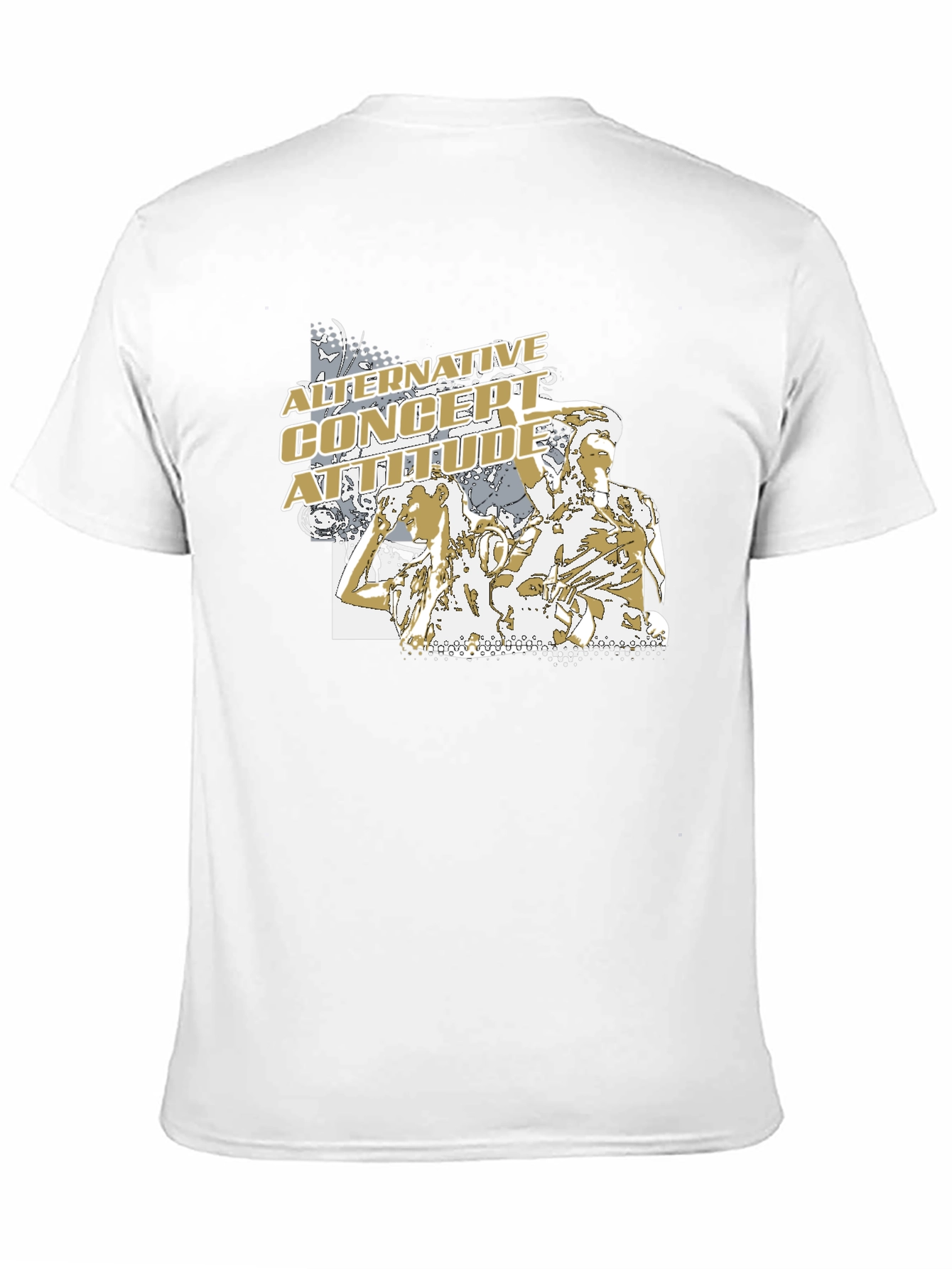 Alternative Concert Attitude Graphic T-Shirt