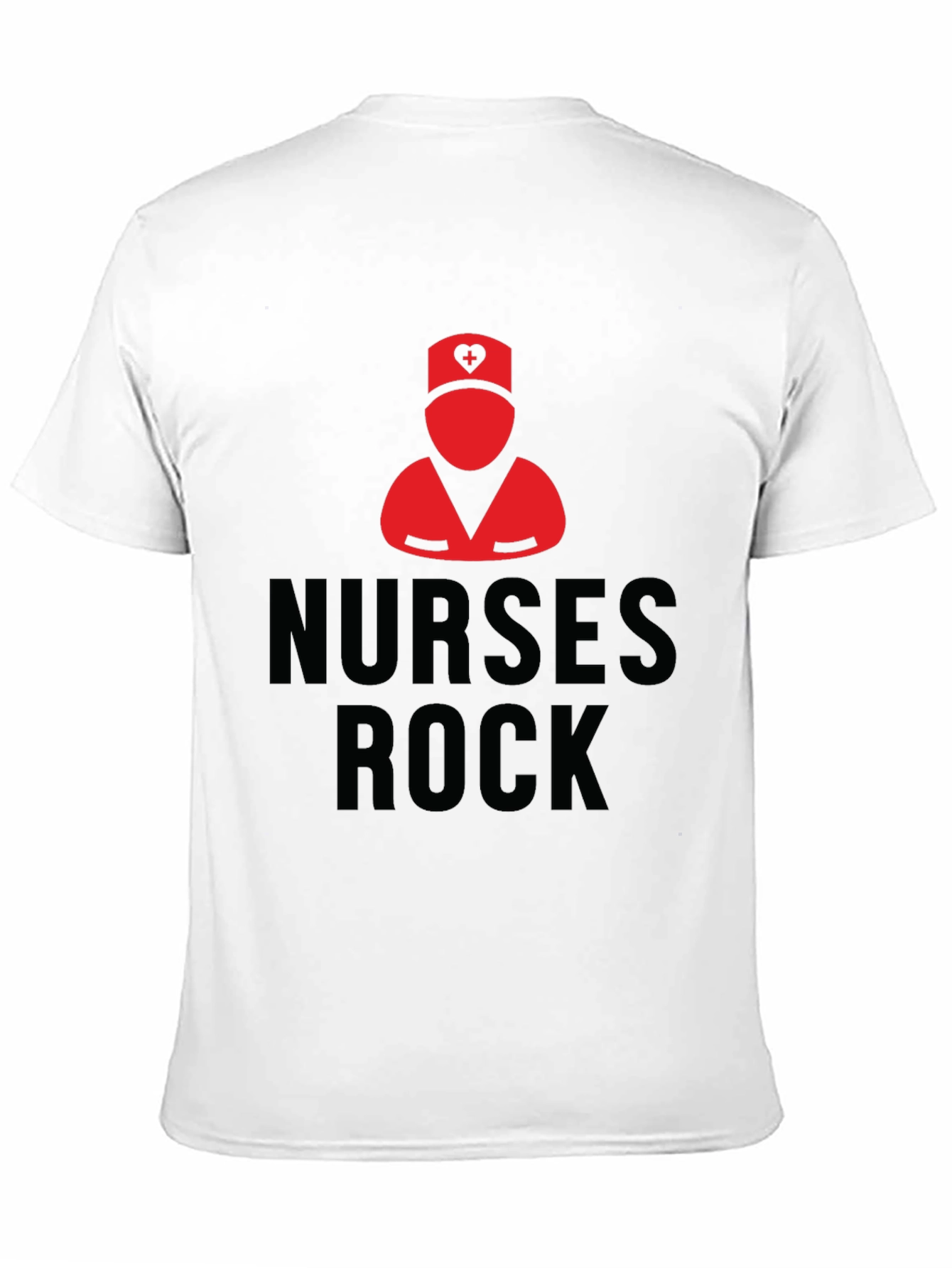 Nurses Rock Black T-Shirt