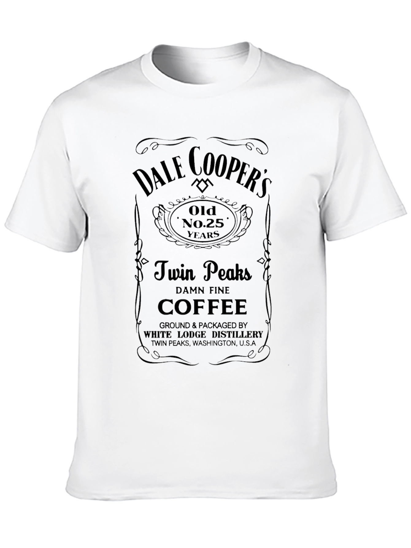 Dale Coopers Twin Peaks Coffee T-Shirt