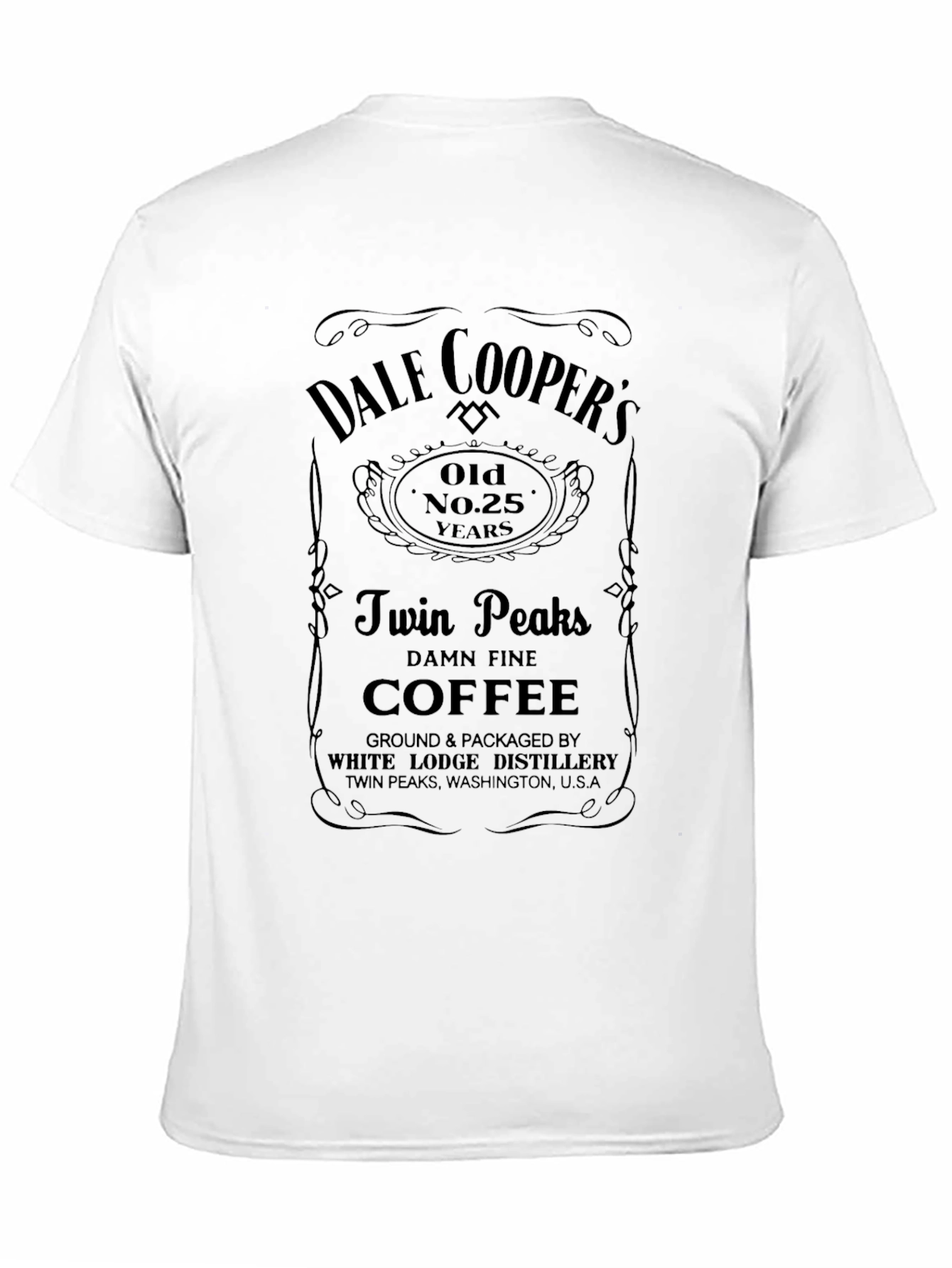 Dale Coopers Twin Peaks Coffee T-Shirt