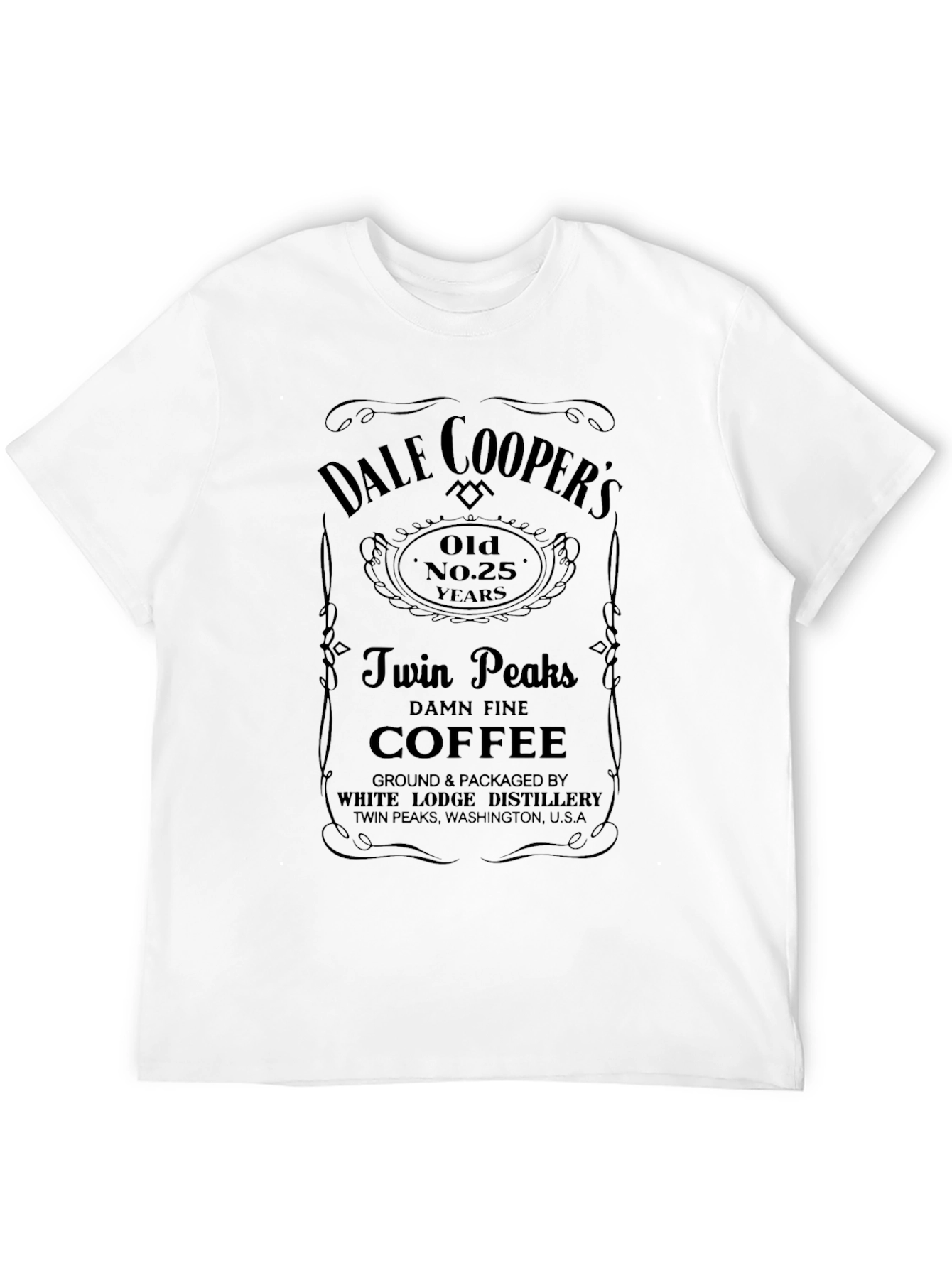 Dale Coopers Twin Peaks Coffee T-Shirt