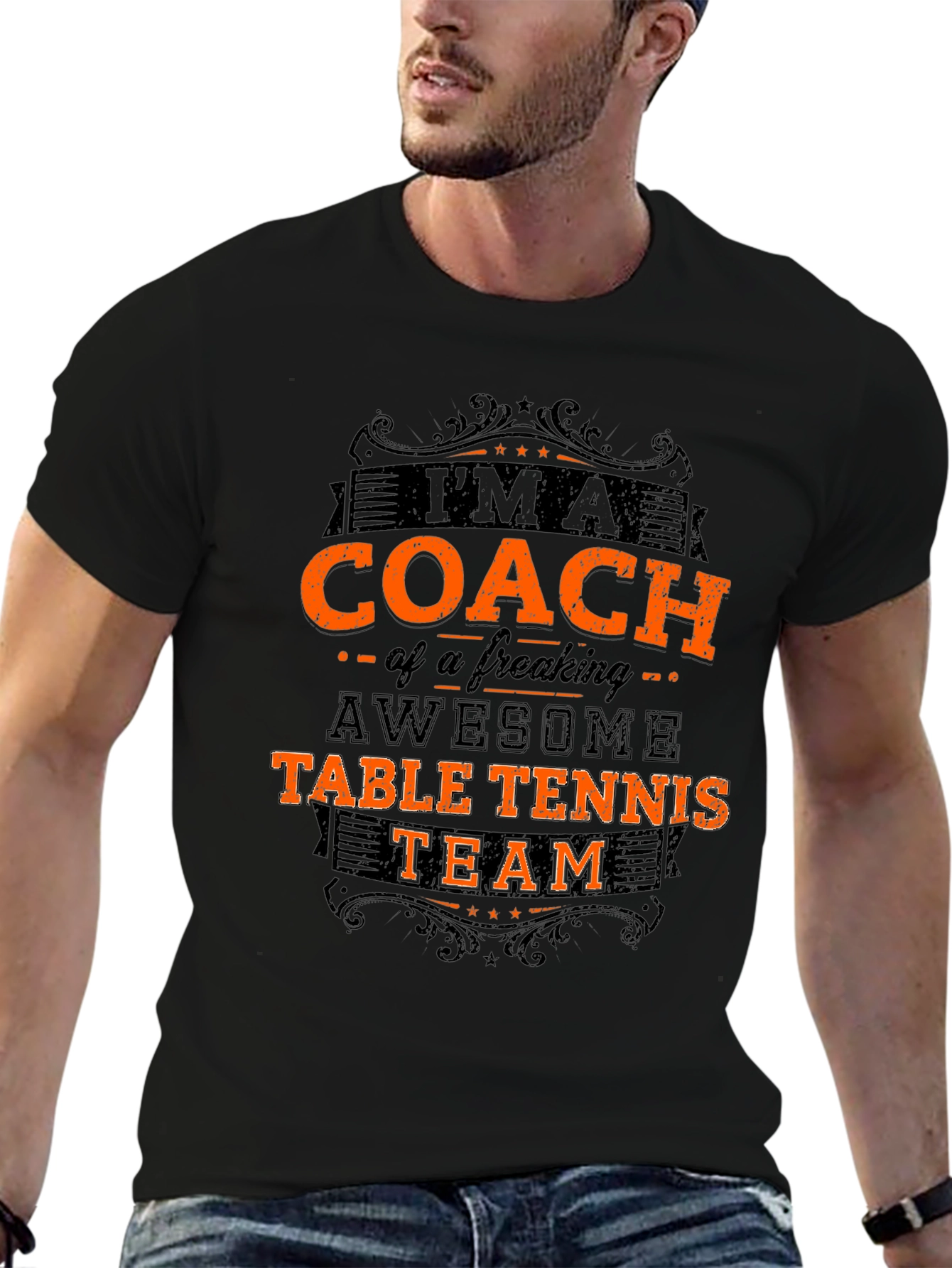 Awesome Table Tennis Coach T-Shirt