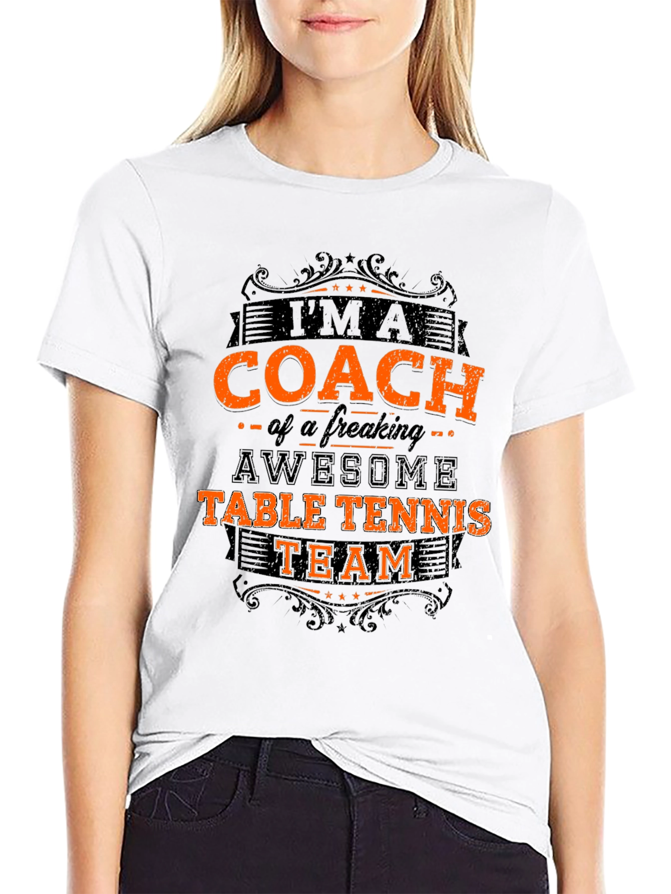 Awesome Table Tennis Coach T-Shirt