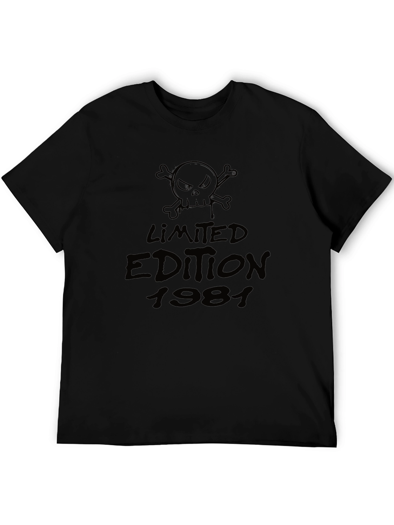 Limited Edition 1981 Skull Graphic T-Shirt