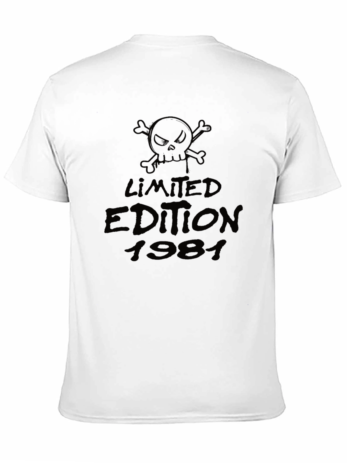 Limited Edition 1981 Skull Graphic T-Shirt