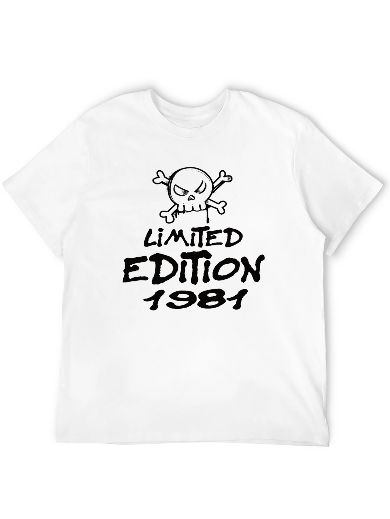 Limited Edition 1981 Skull Graphic T-Shirt