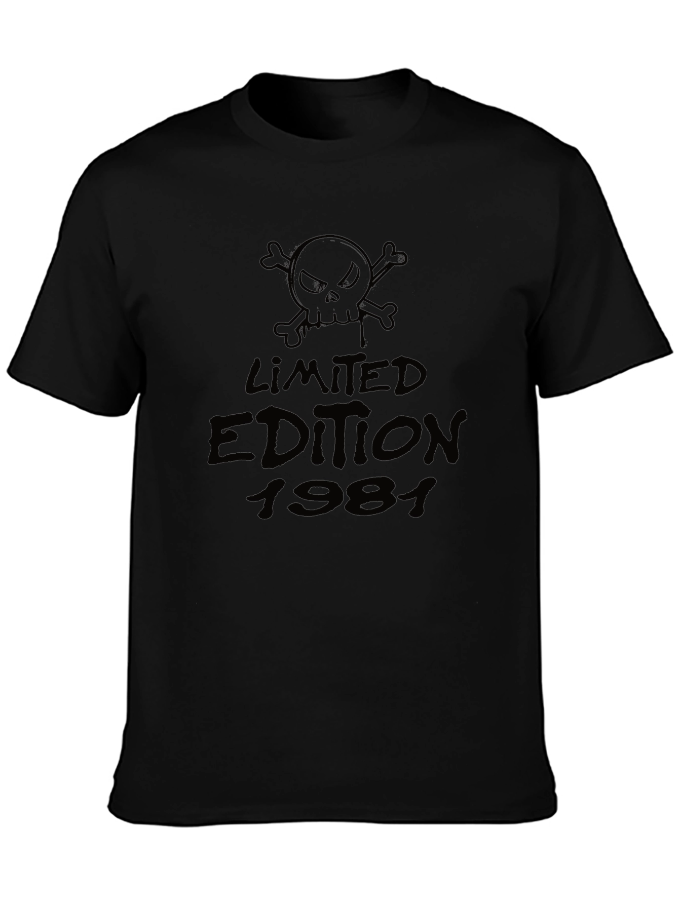 Limited Edition 1981 Skull Graphic T-Shirt