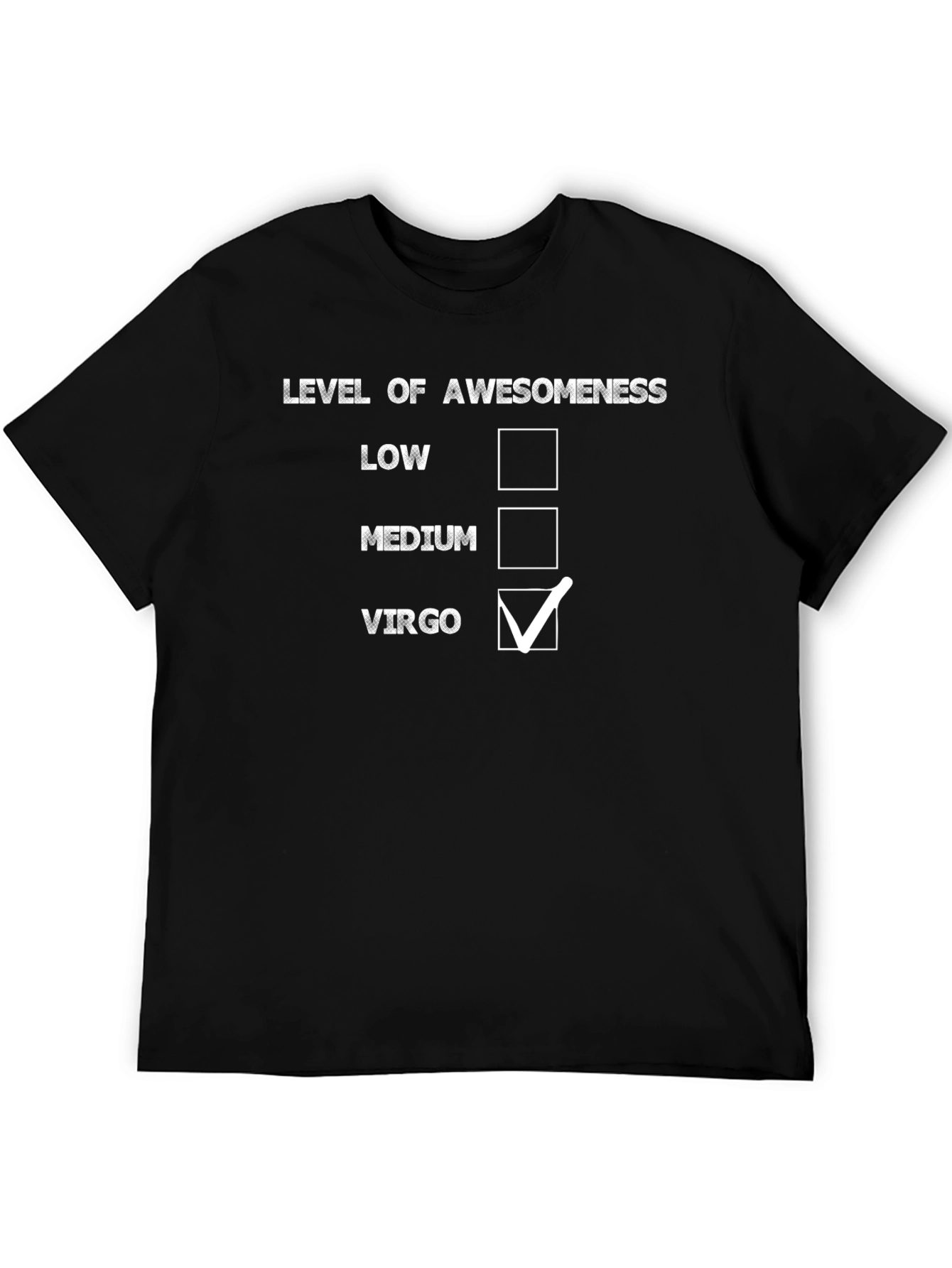 Virgo Awesomeness Level T-Shirt