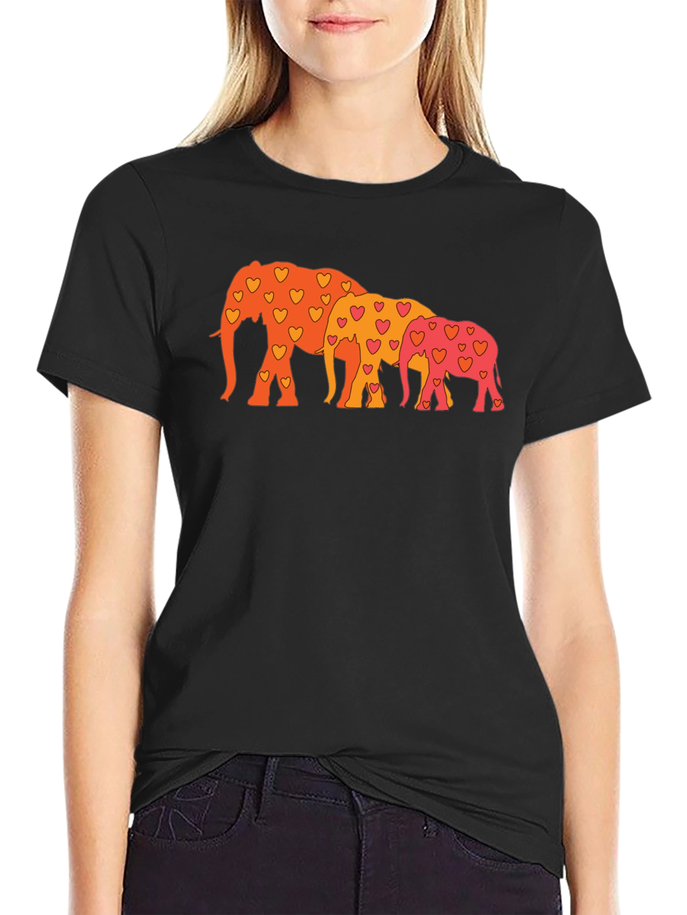 Elephant Family Love T-Shirt