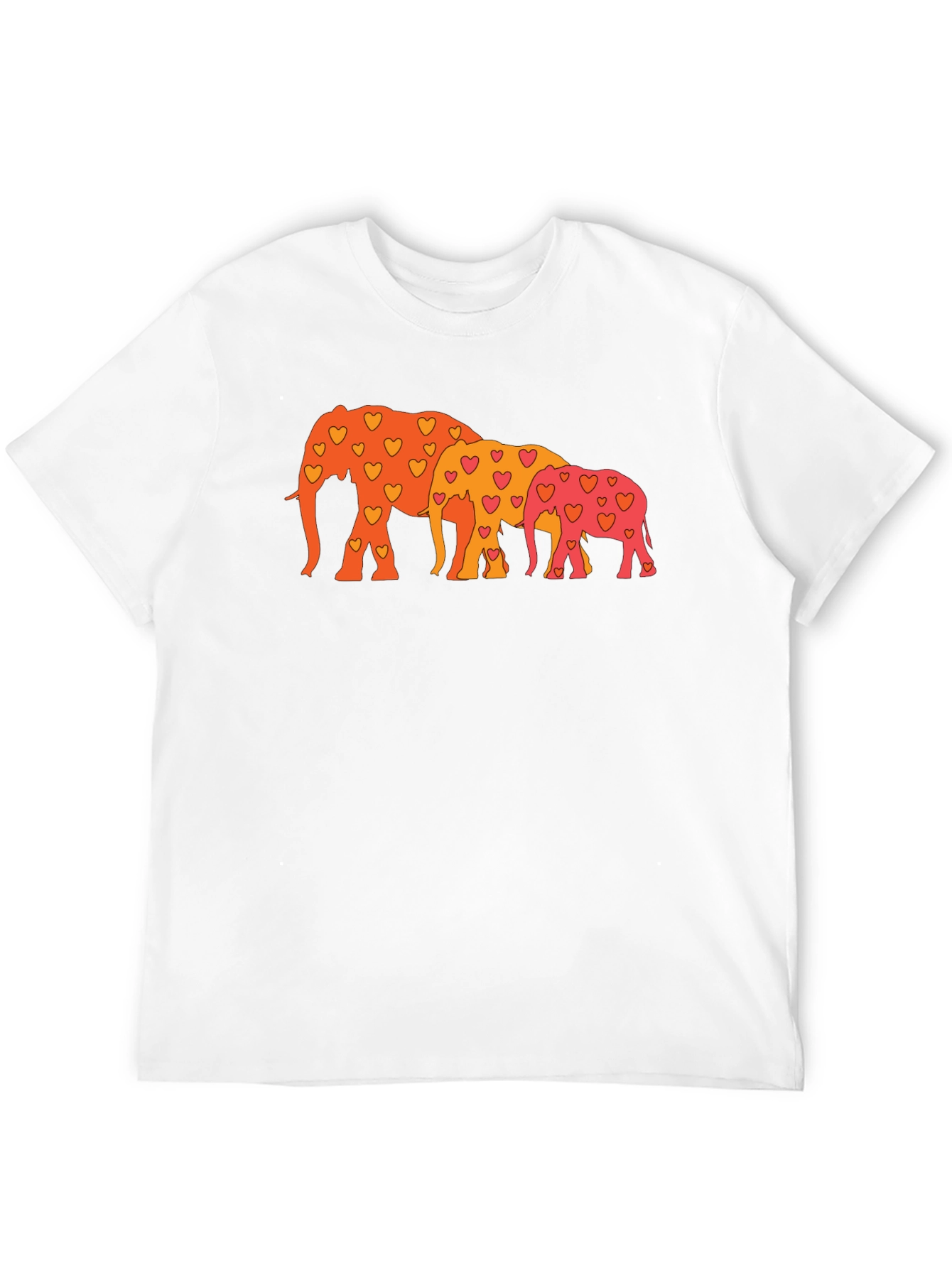 Elephant Family Love T-Shirt