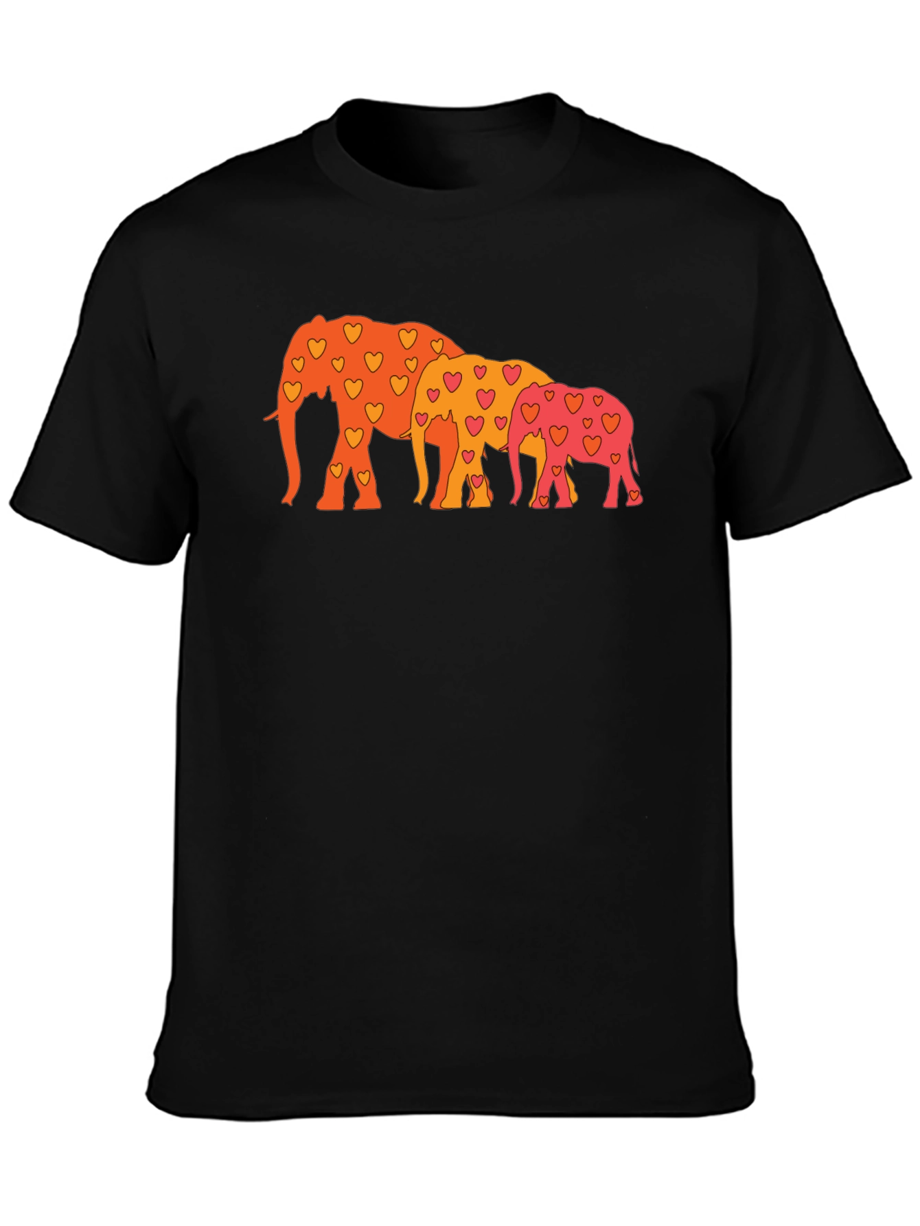 Elephant Family Love T-Shirt