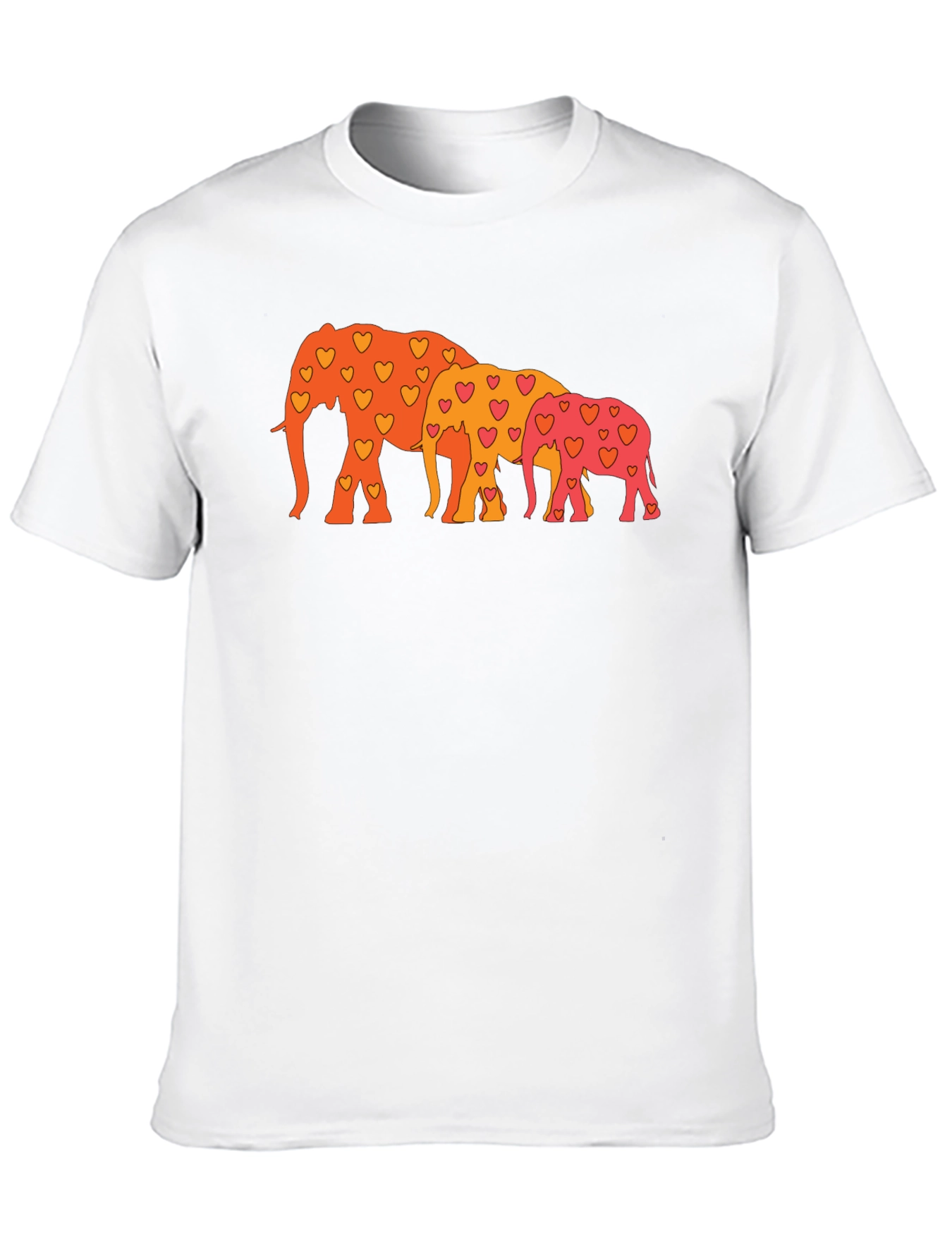 Elephant Family Love T-Shirt