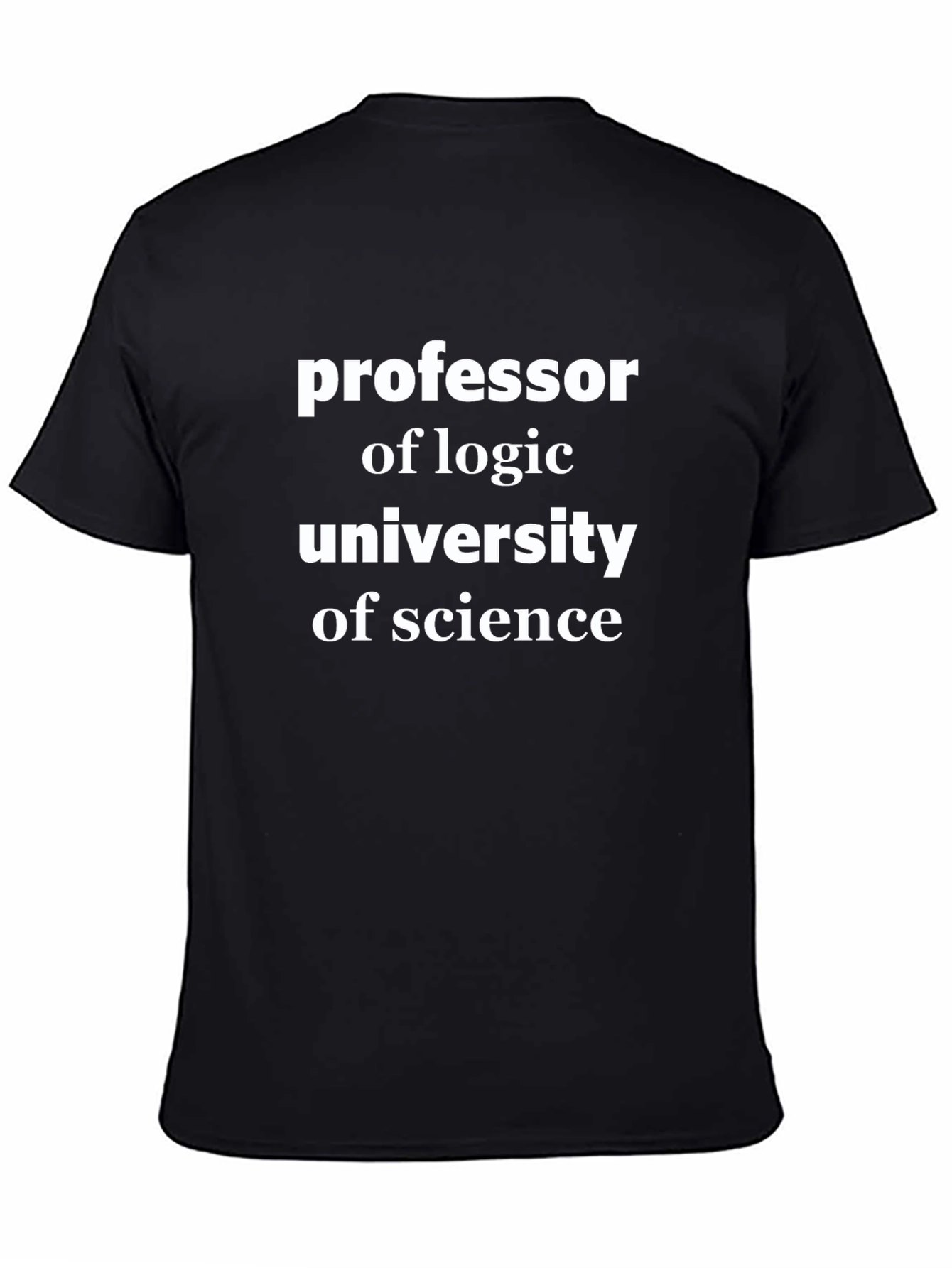 Professor of Logic University of Science T-Shirt