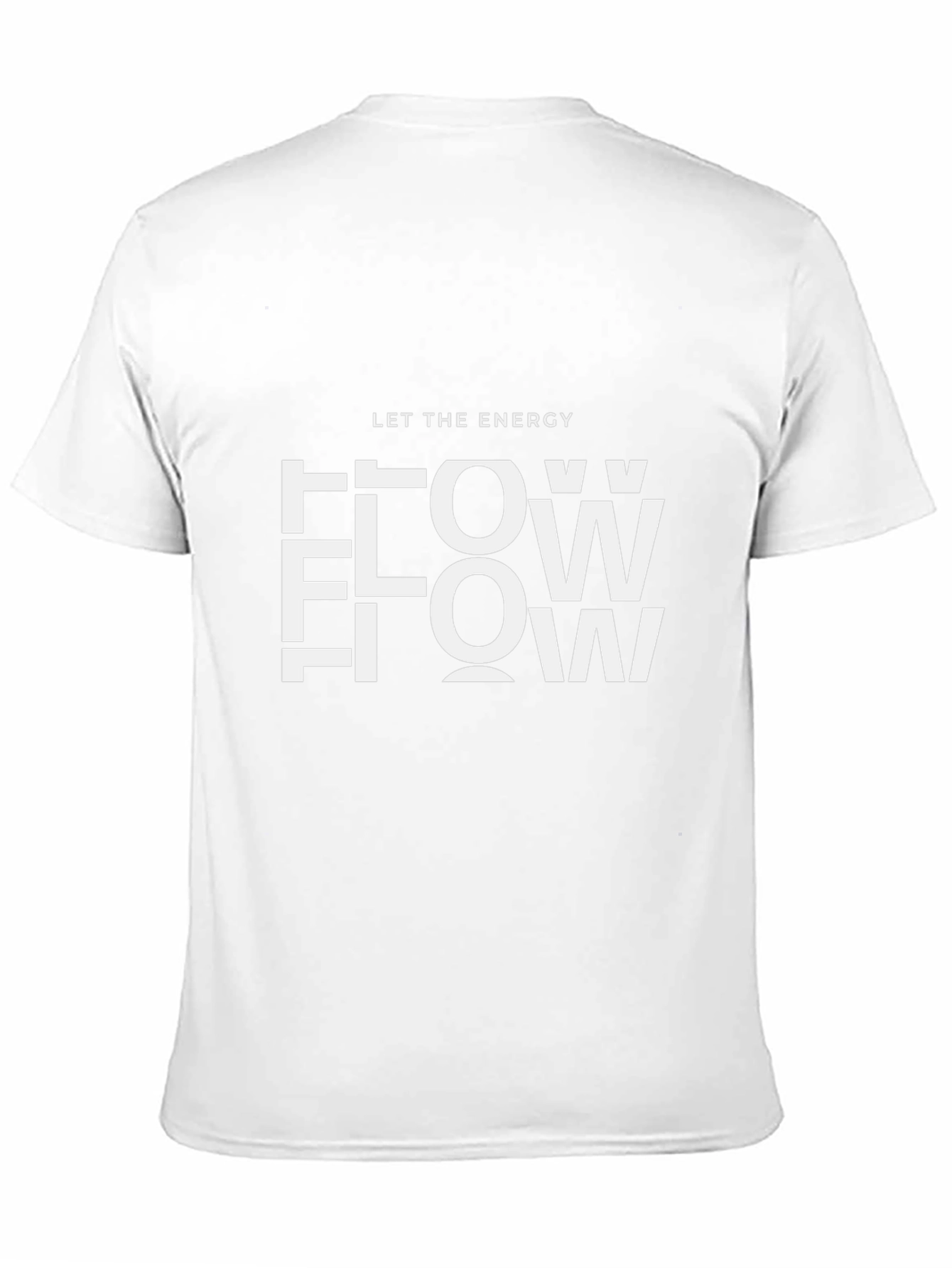 Energy Flow Graphic Tee - Black Casual T-Shirt