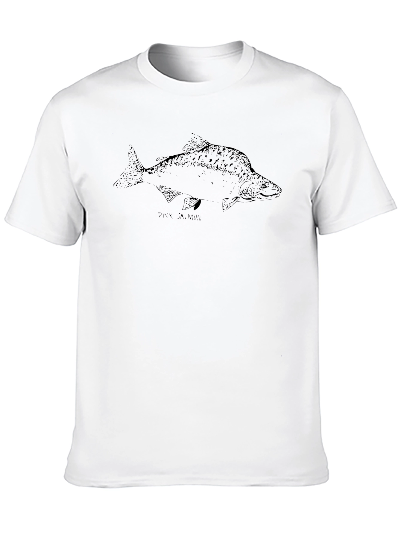 Black Fish Graphic Tee - Soft Cotton Blend