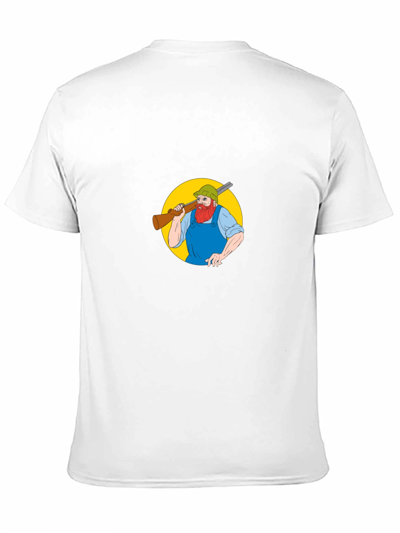 Cartoon Hunter T-Shirt - Black