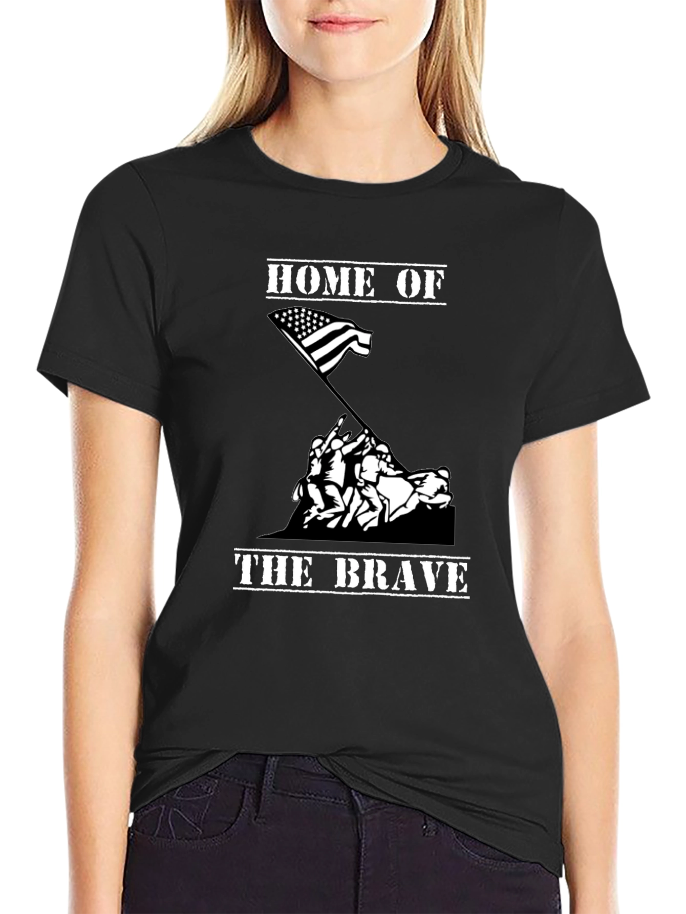 Home of the Brave Graphic T-Shirt