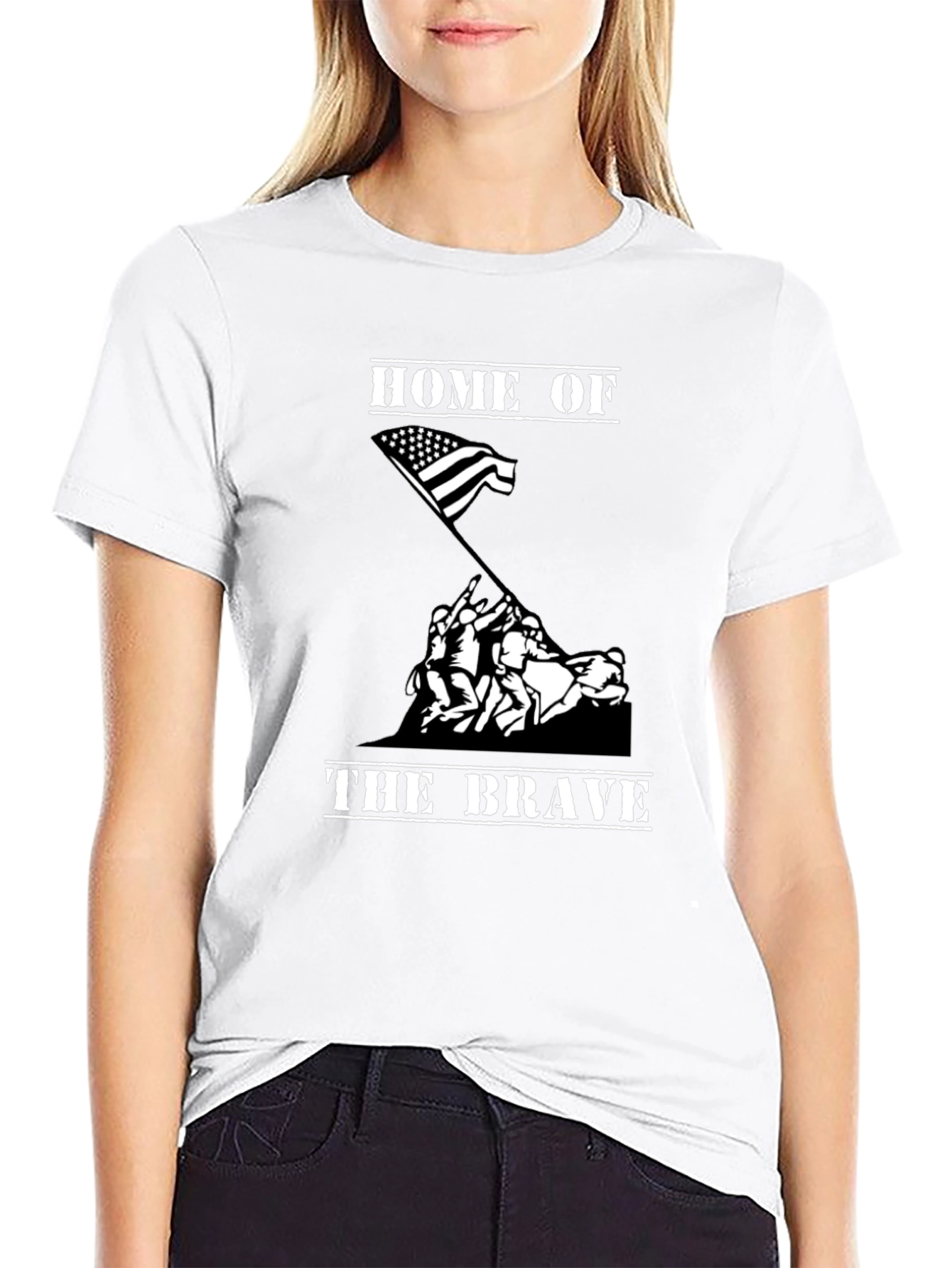 Home of the Brave Graphic T-Shirt