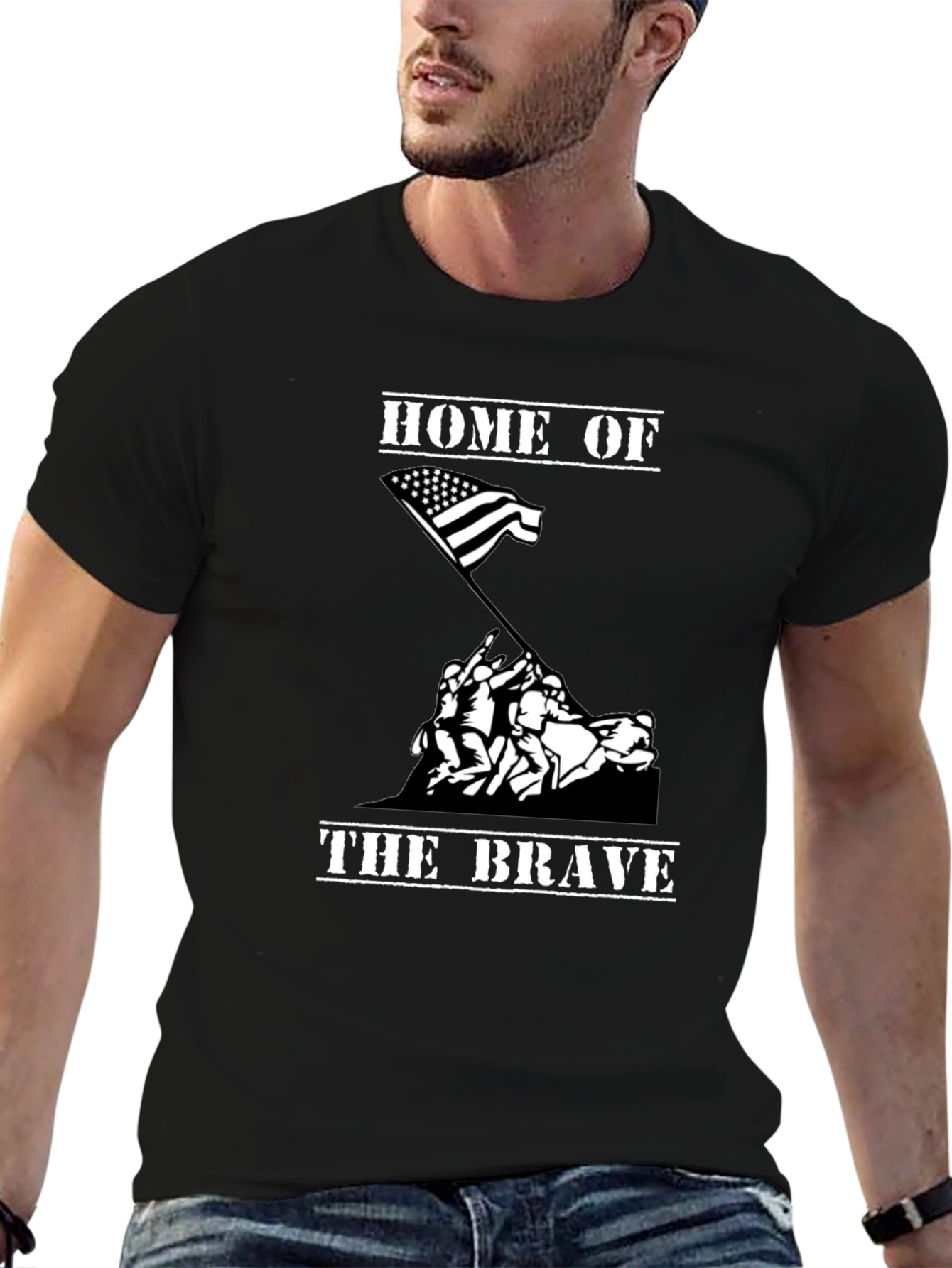 Home of the Brave Graphic T-Shirt