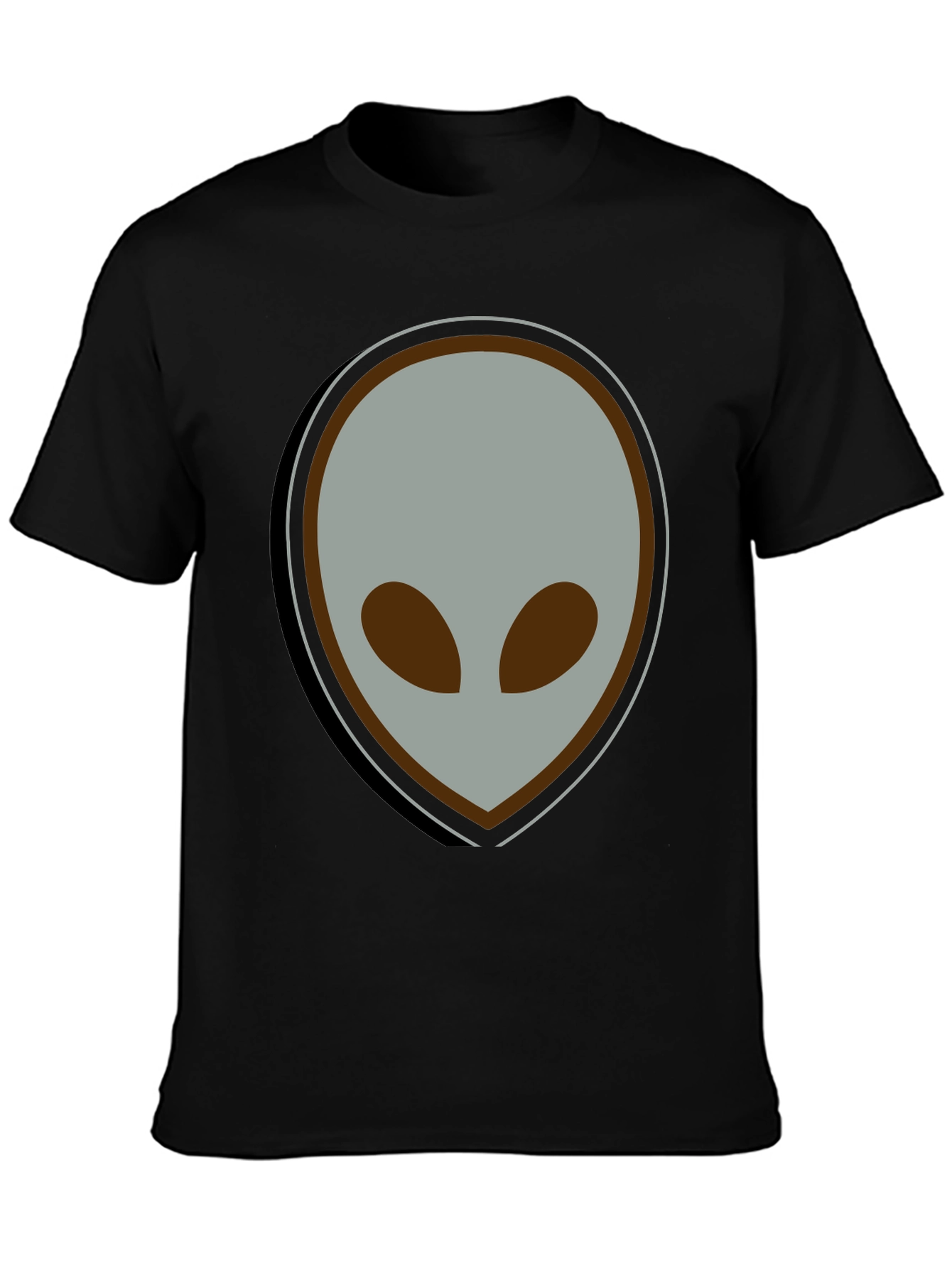 Alien Graphic Tee - Unisex Black T-Shirt