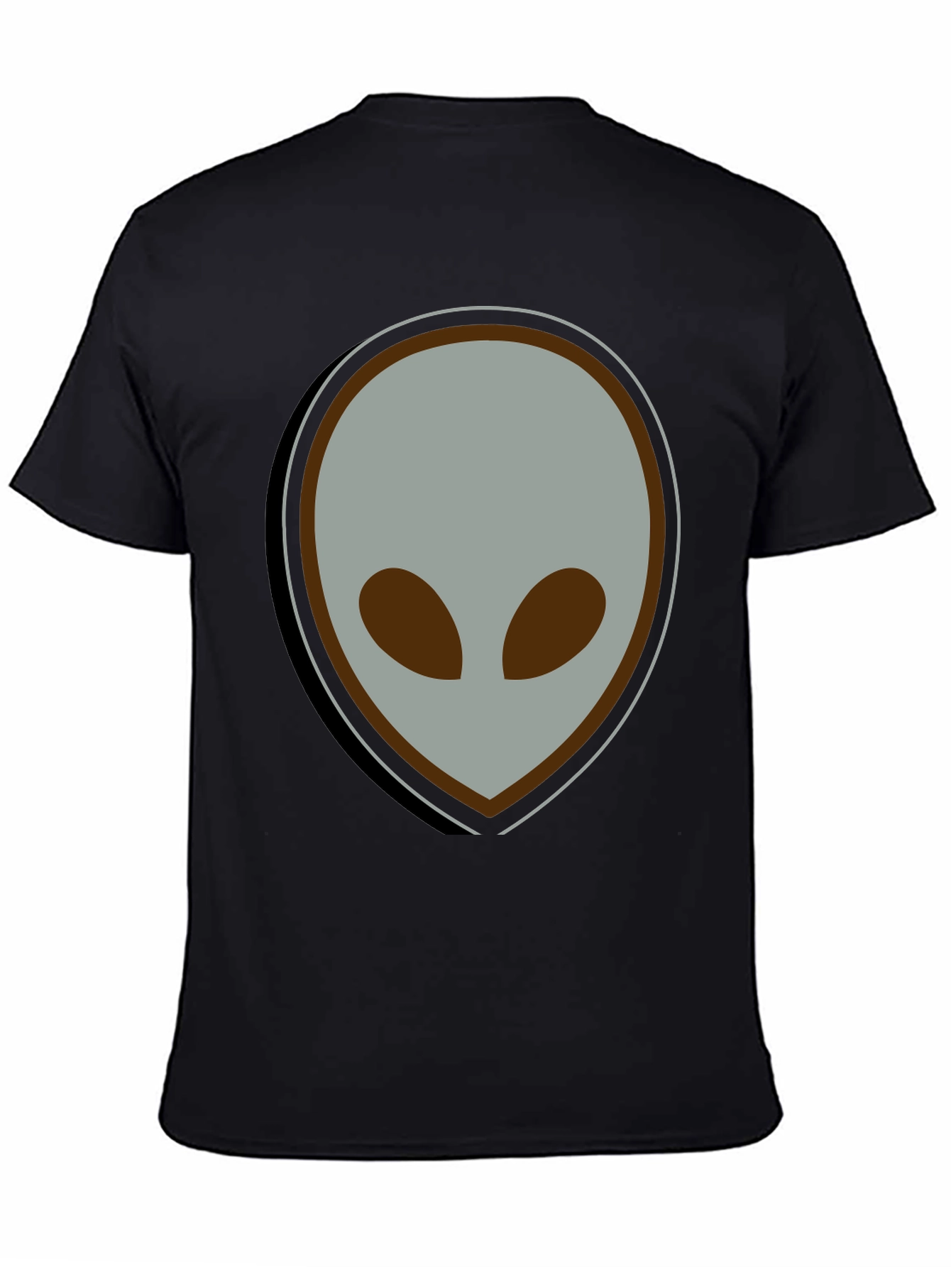 Alien Graphic Tee - Unisex Black T-Shirt