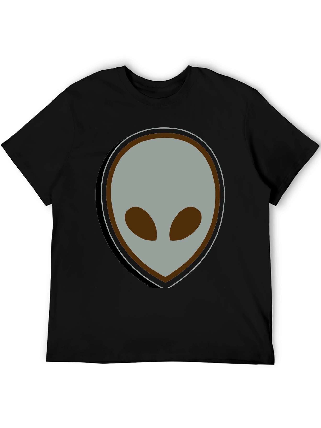 Alien Graphic Tee - Unisex Black T-Shirt