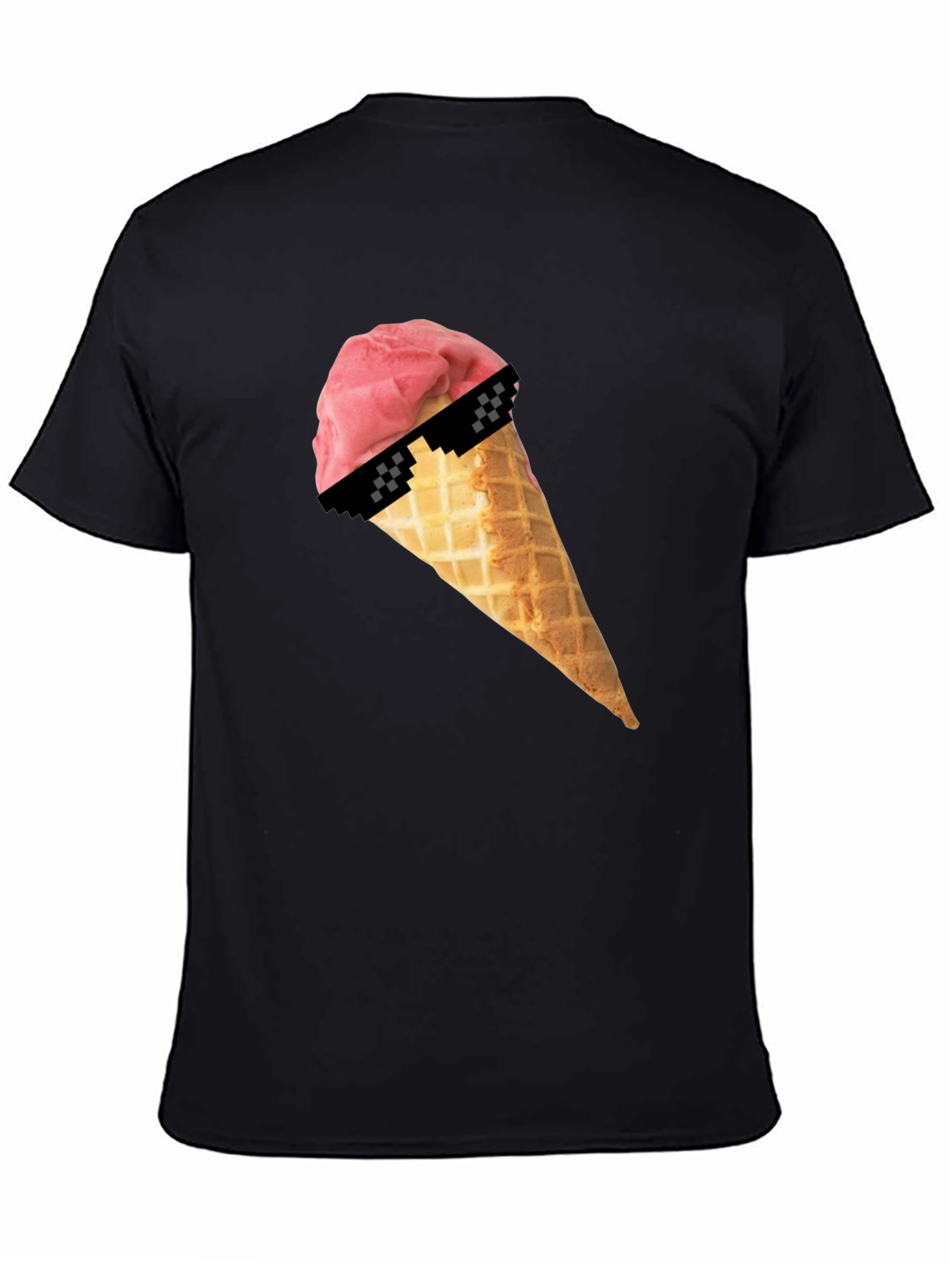 Cool Ice Cream Cone Graphic T-Shirt