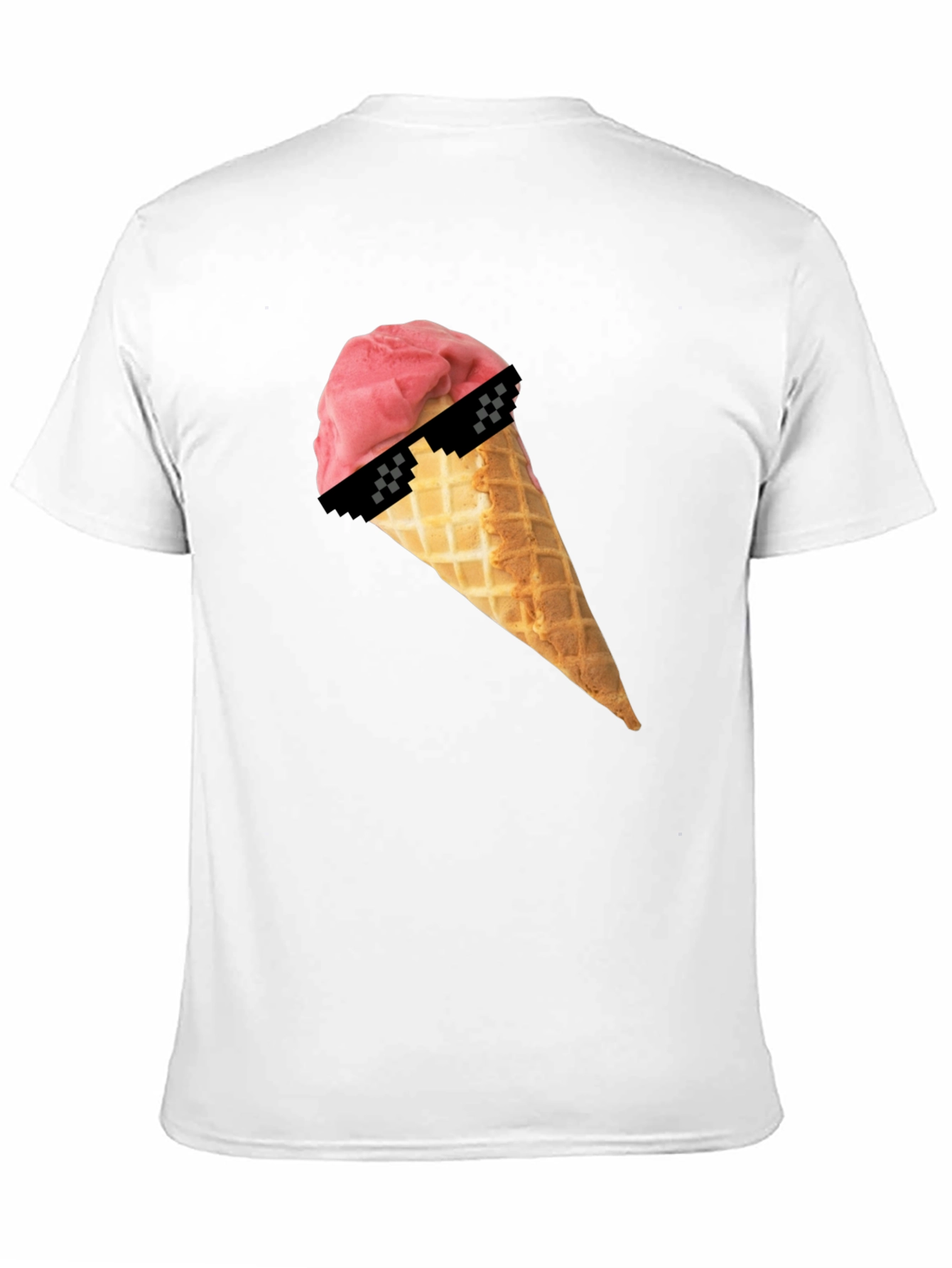 Cool Ice Cream Cone Graphic T-Shirt