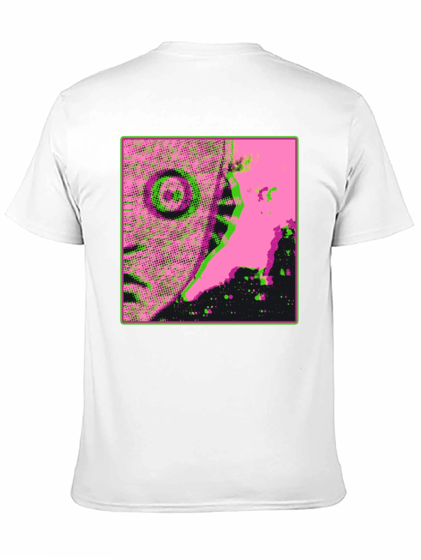 Eye-Catching Graphic Print Black T-Shirt