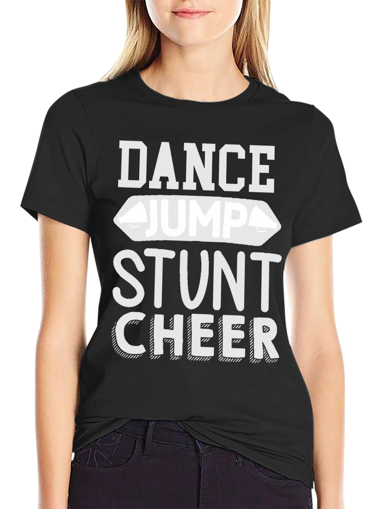 Dance Jump Stunt Cheer T-Shirt