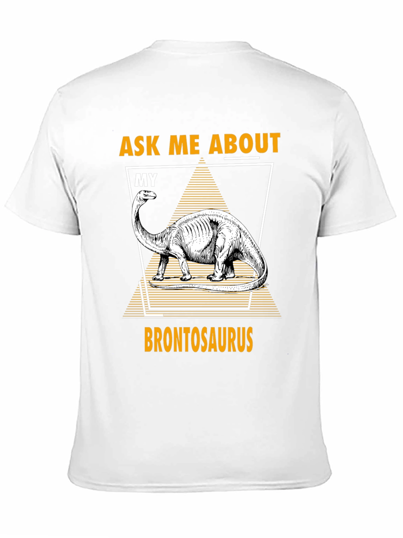 Brontosaurus Dinosaur Graphic T-Shirt
