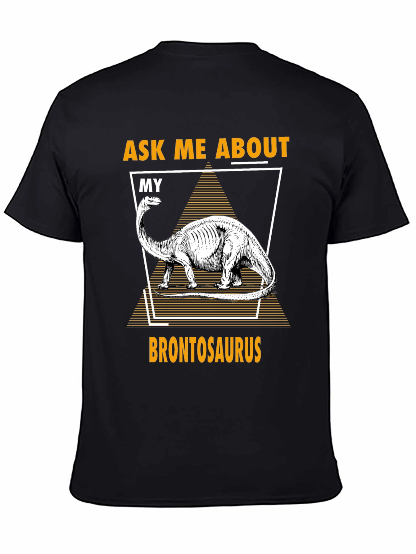 Brontosaurus Dinosaur Graphic T-Shirt
