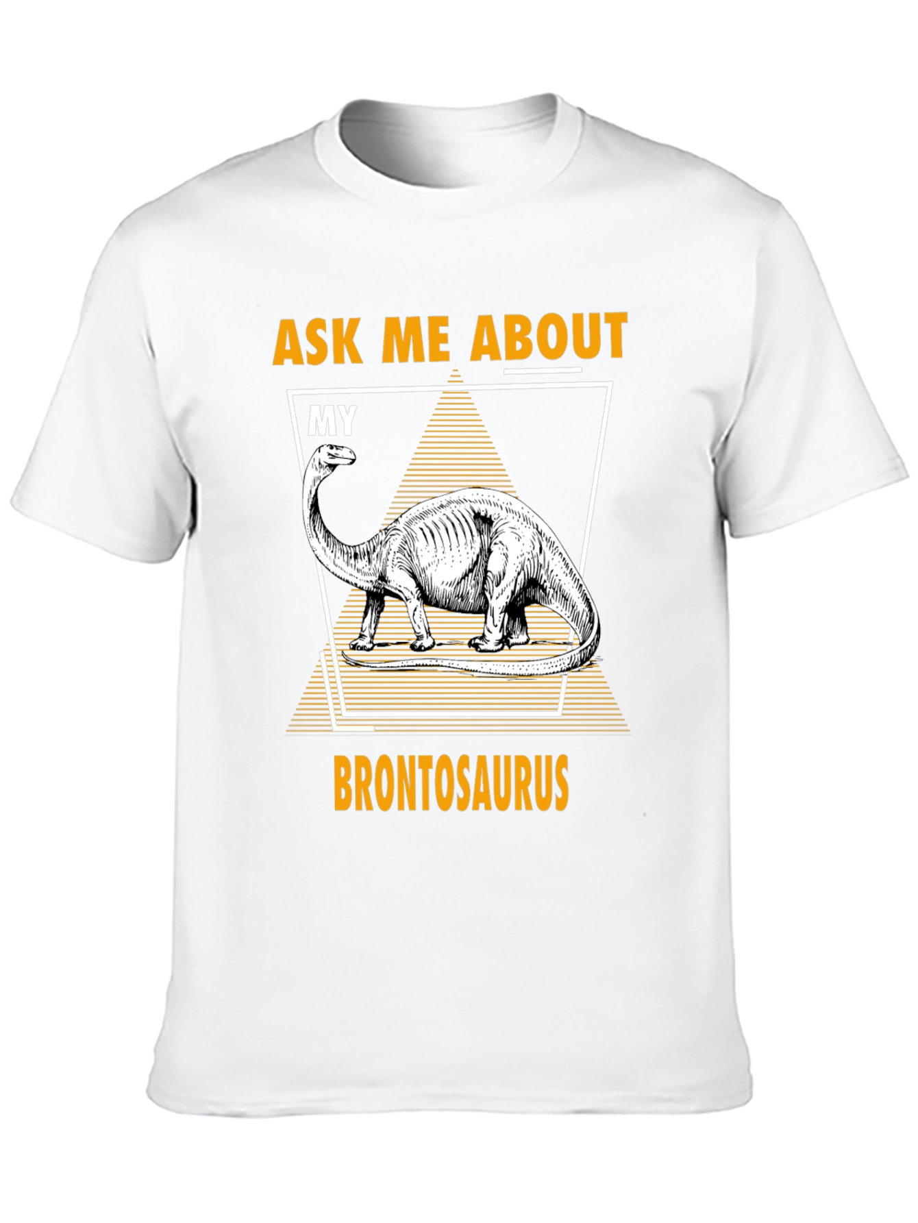 Brontosaurus Dinosaur Graphic T-Shirt