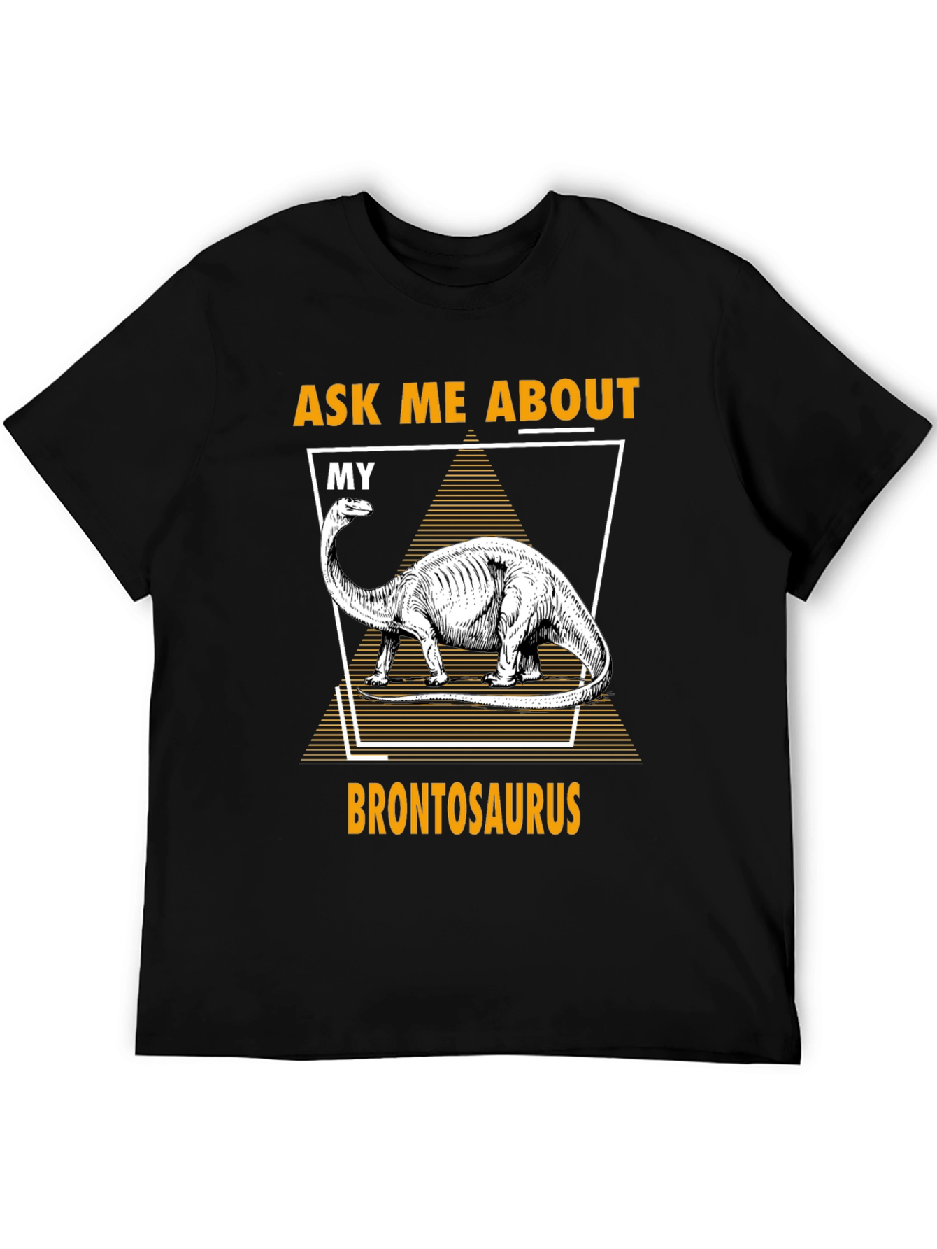 Brontosaurus Dinosaur Graphic T-Shirt