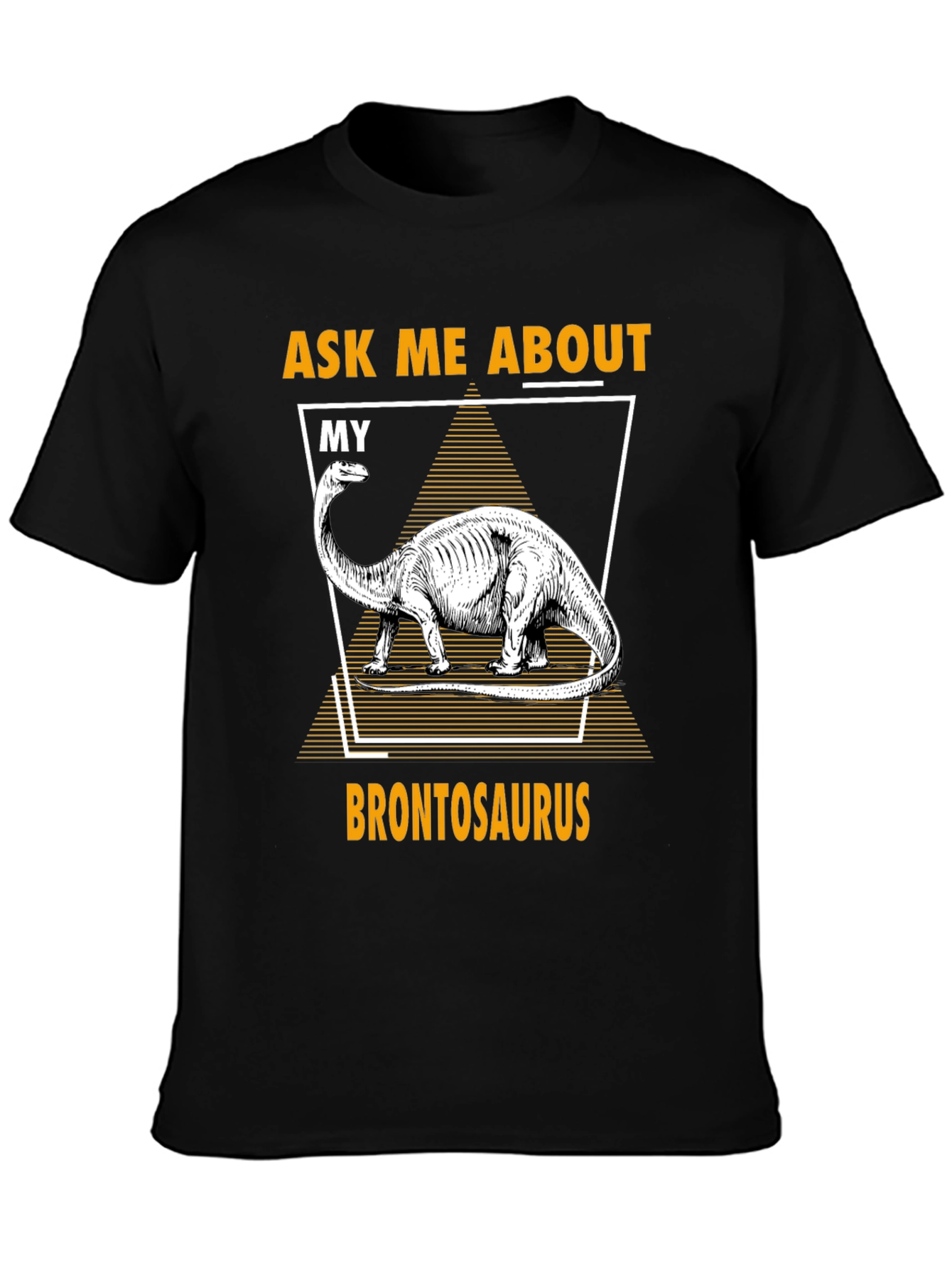 Brontosaurus Dinosaur Graphic T-Shirt