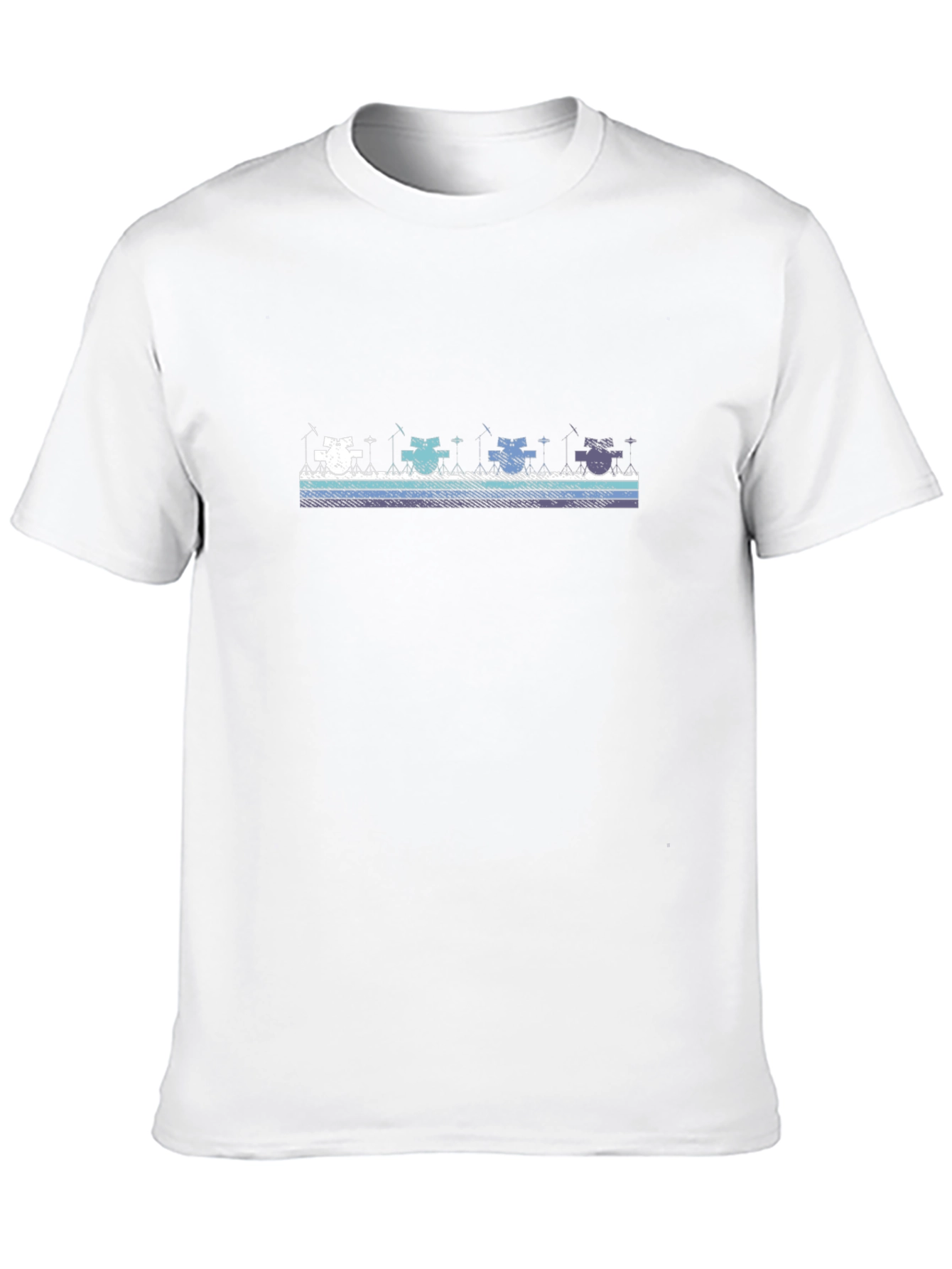 Cat Fishing T-Shirt - Pixel Art Design