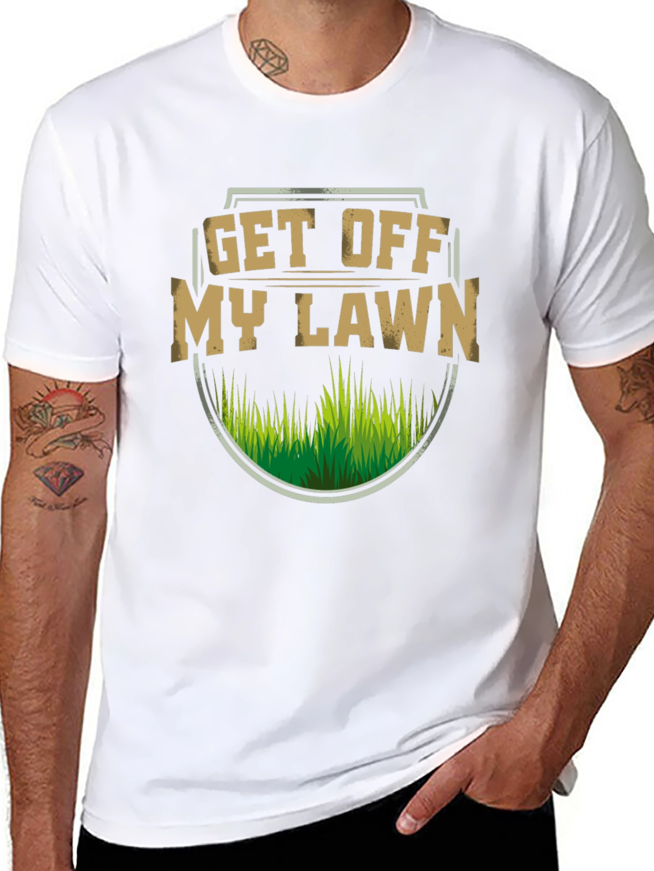 Get Off My Lawn Graphic Tee