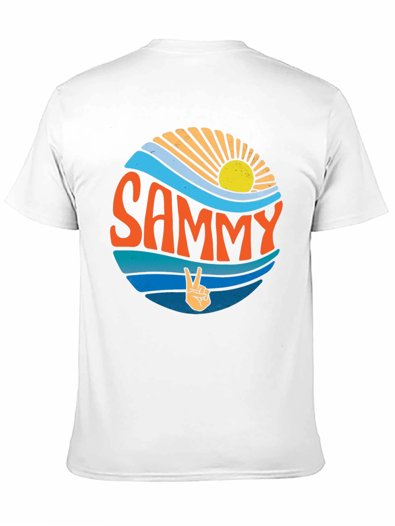 Retro Sammy Peace Sign T-Shirt