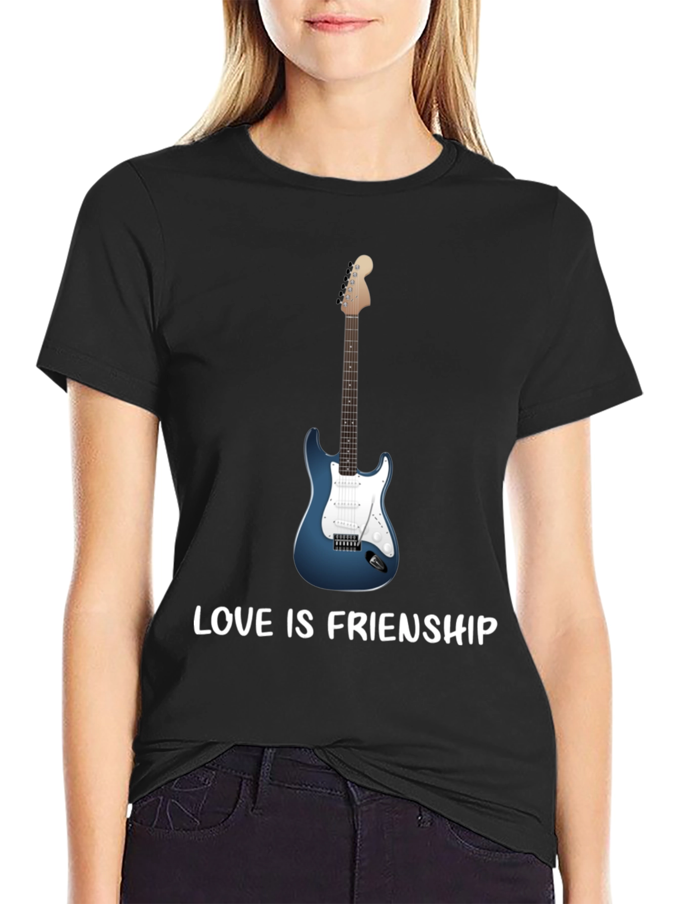 Guitar Love is Frienship T-Shirt