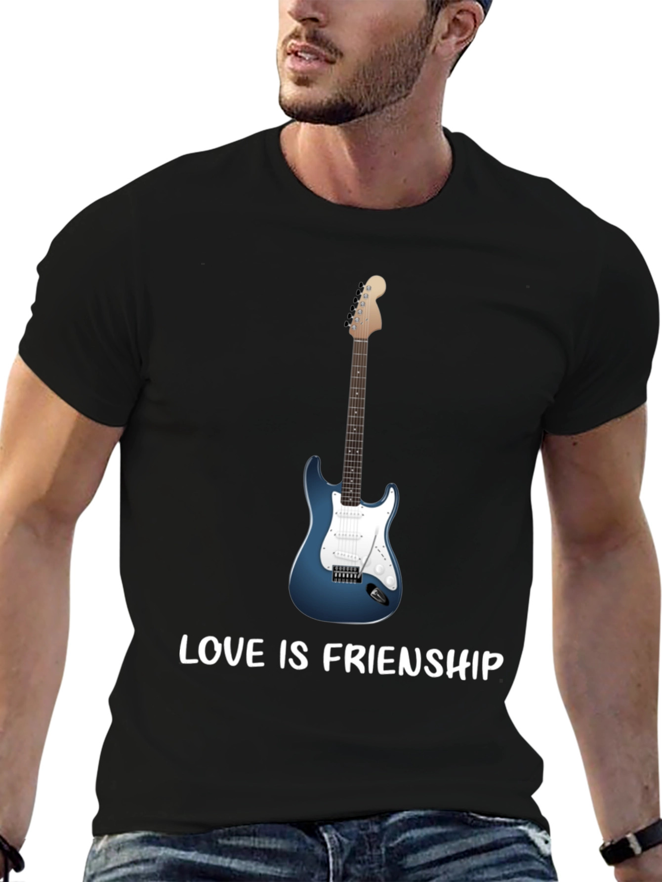Guitar Love is Frienship T-Shirt